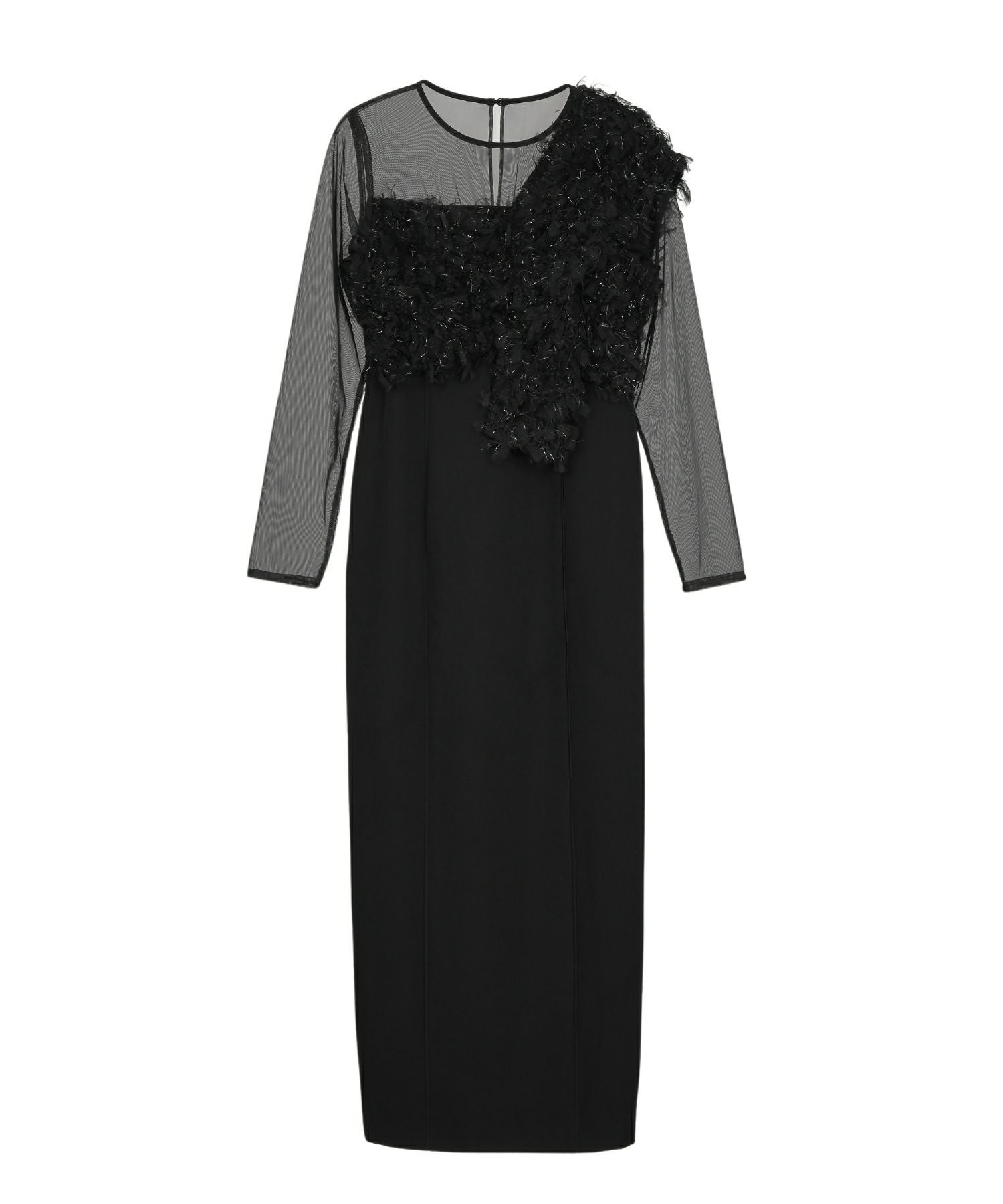 fringe glitter knot dress | ANDRESD