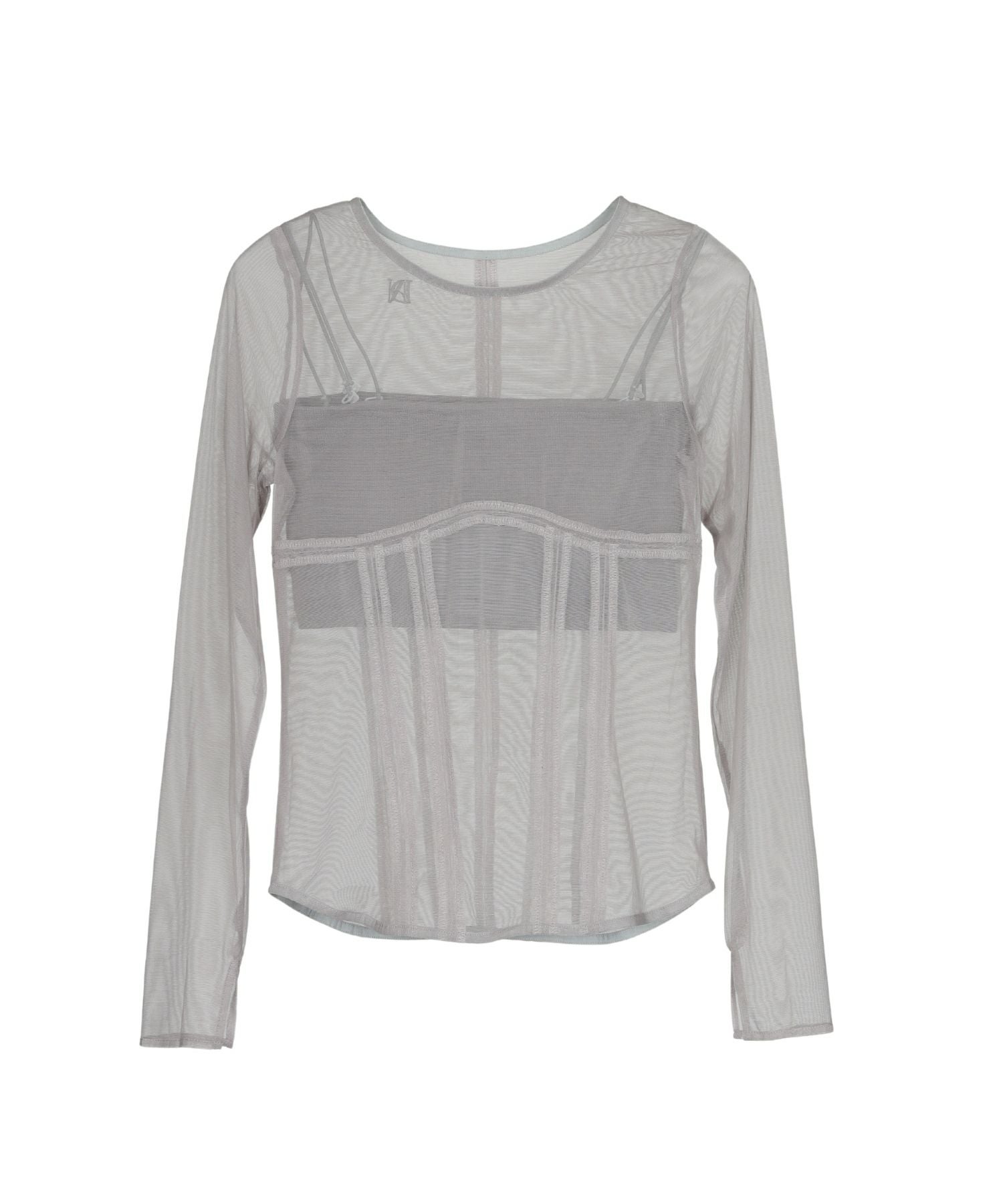 corset style sheer tops | ANDRESD