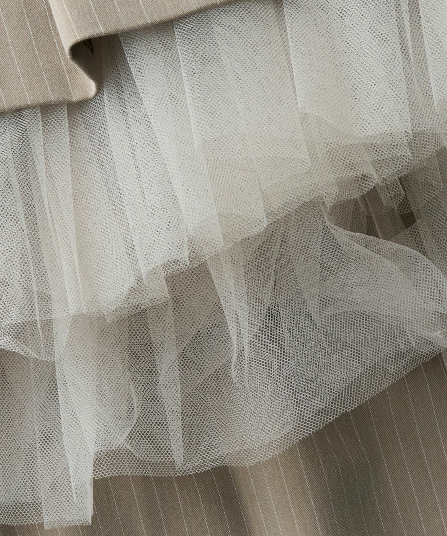 pinstripe peplum setup dress | ANDRESD