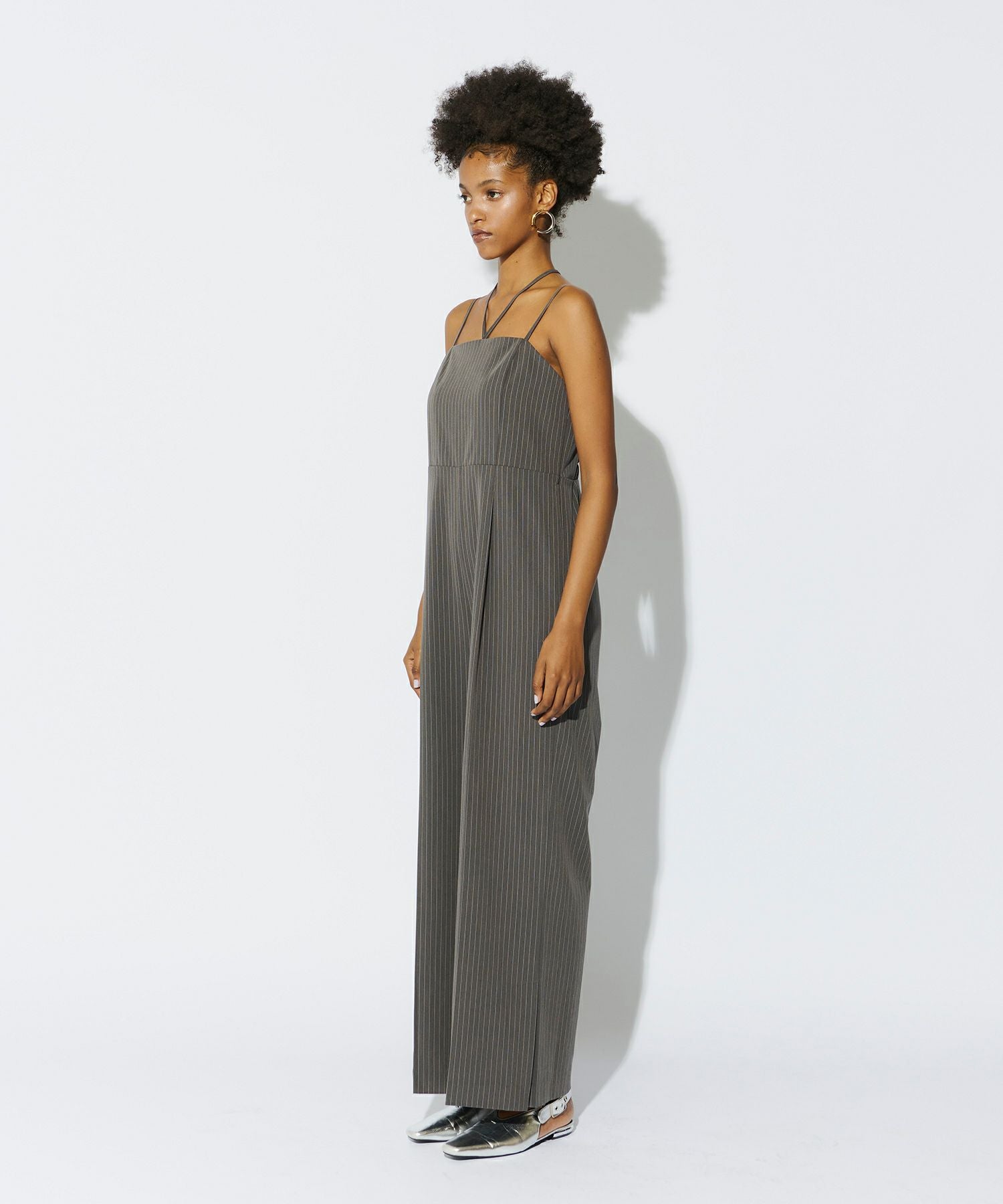 pinstripe all in one dress | ANDRESD
