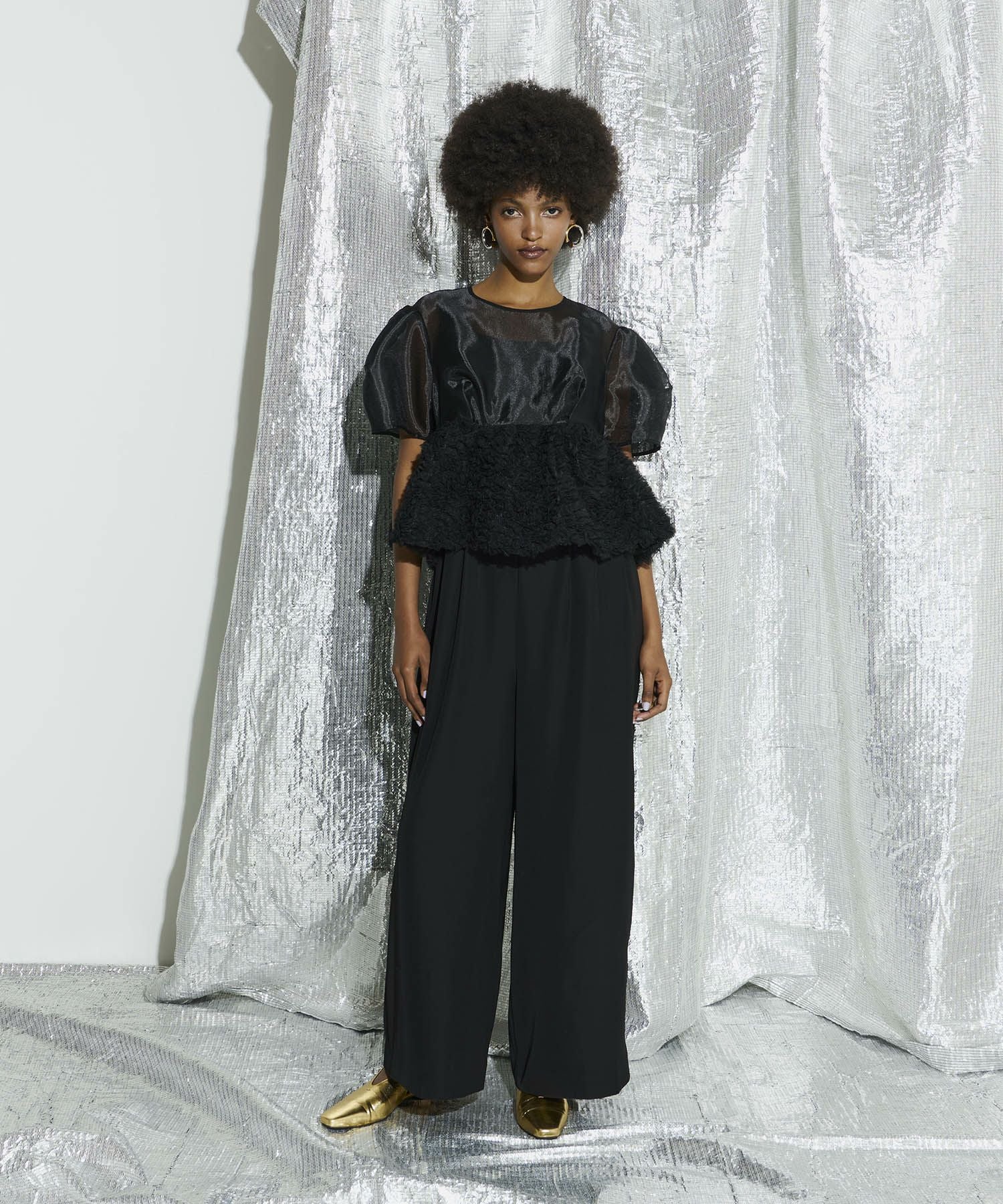 swell peplum set up pants dress | ANDRESD