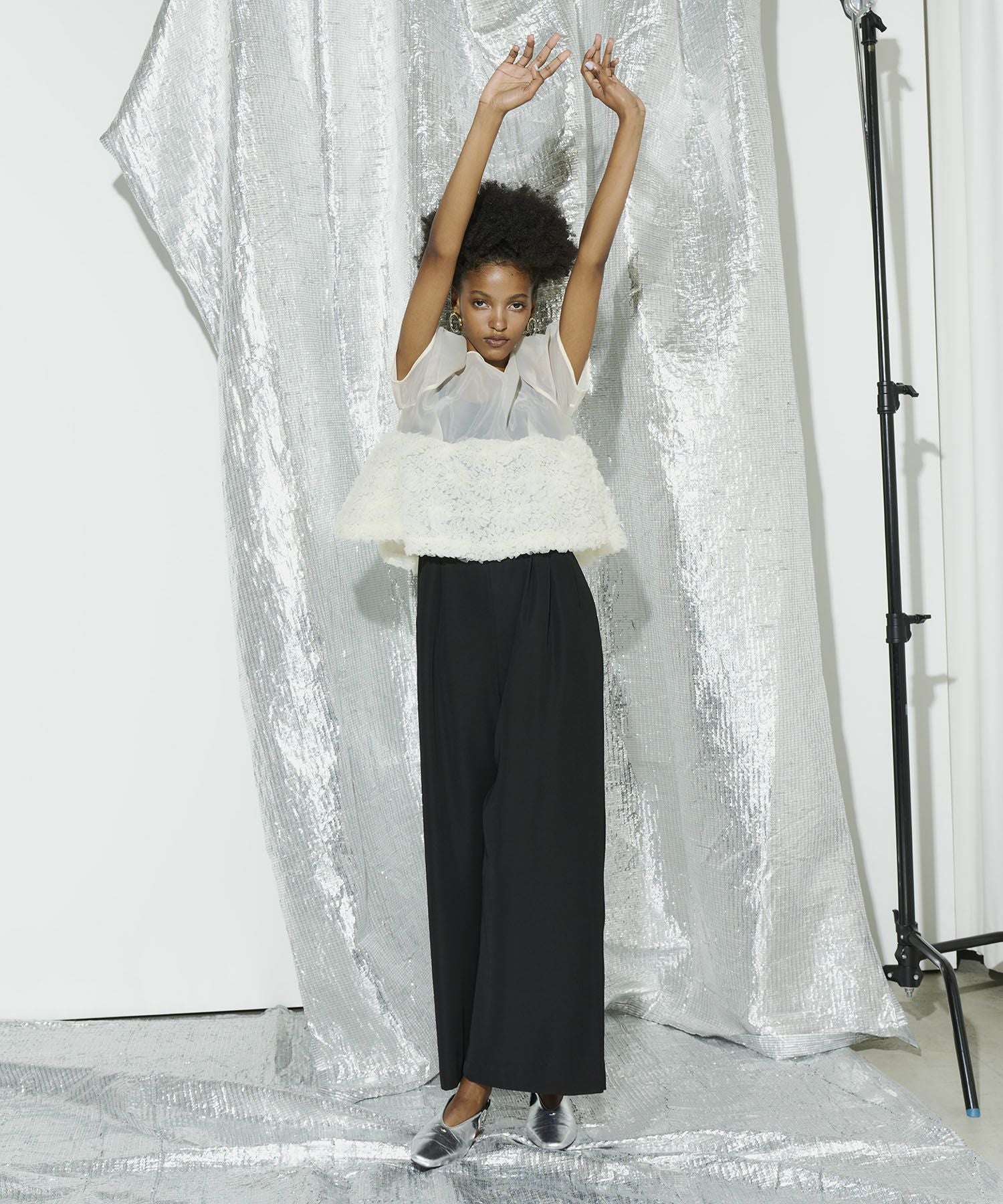 swell peplum set up pants dress | ANDRESD