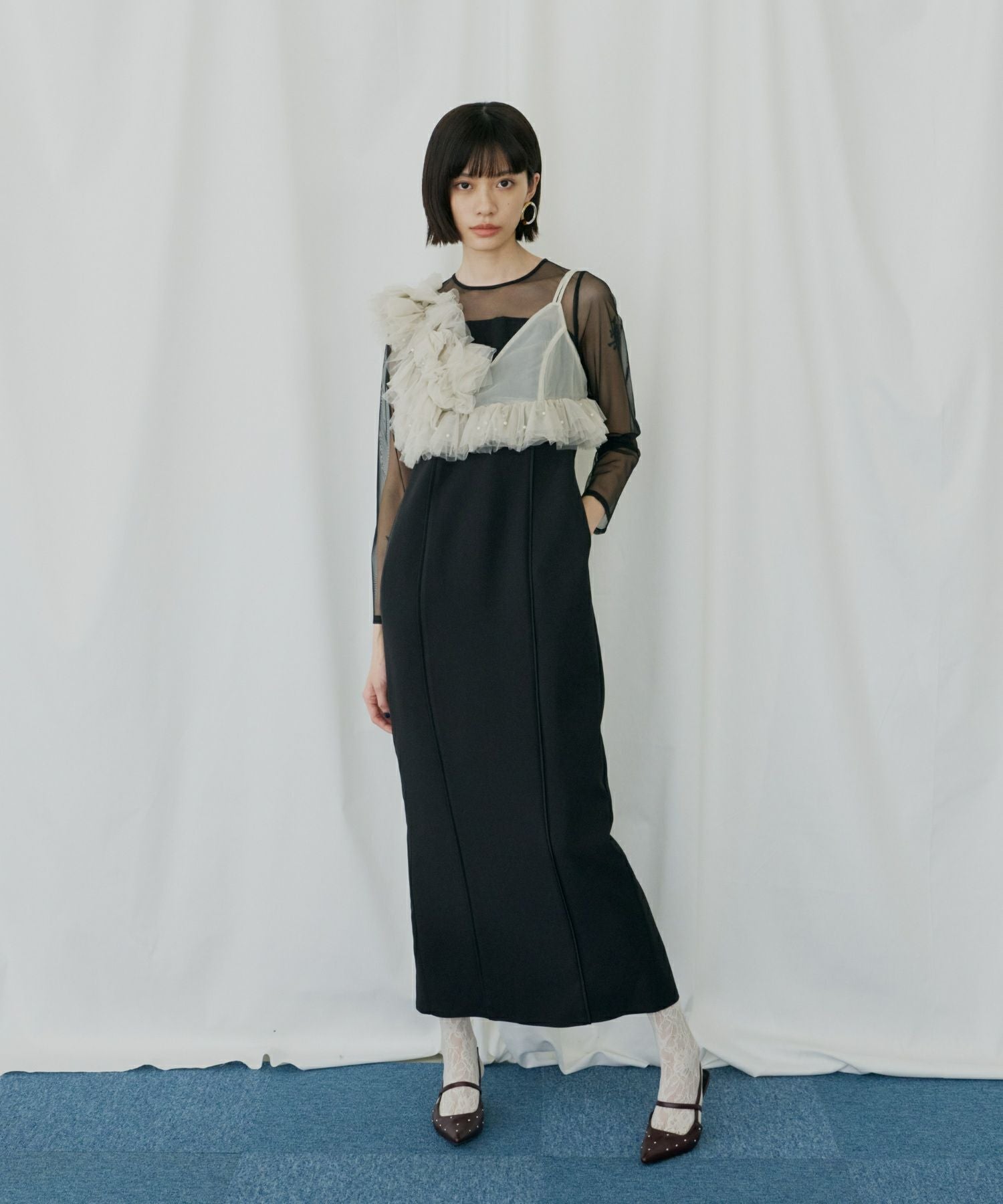 スーツ・フォーマル・ドレス ANDRESD pearl bustier dress pearl bustier dress | ANDRESD