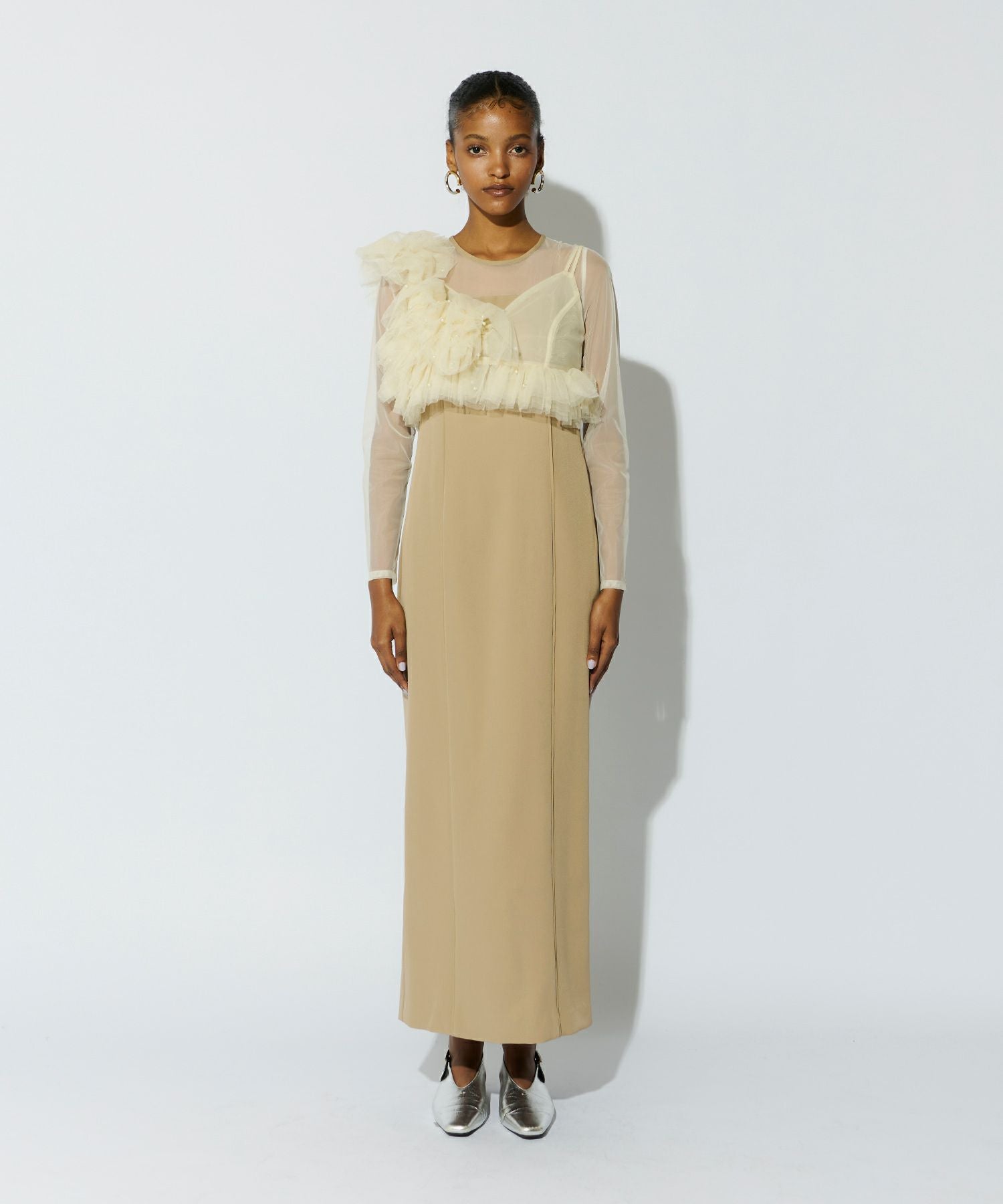 pearl bustier dress | ANDRESD
