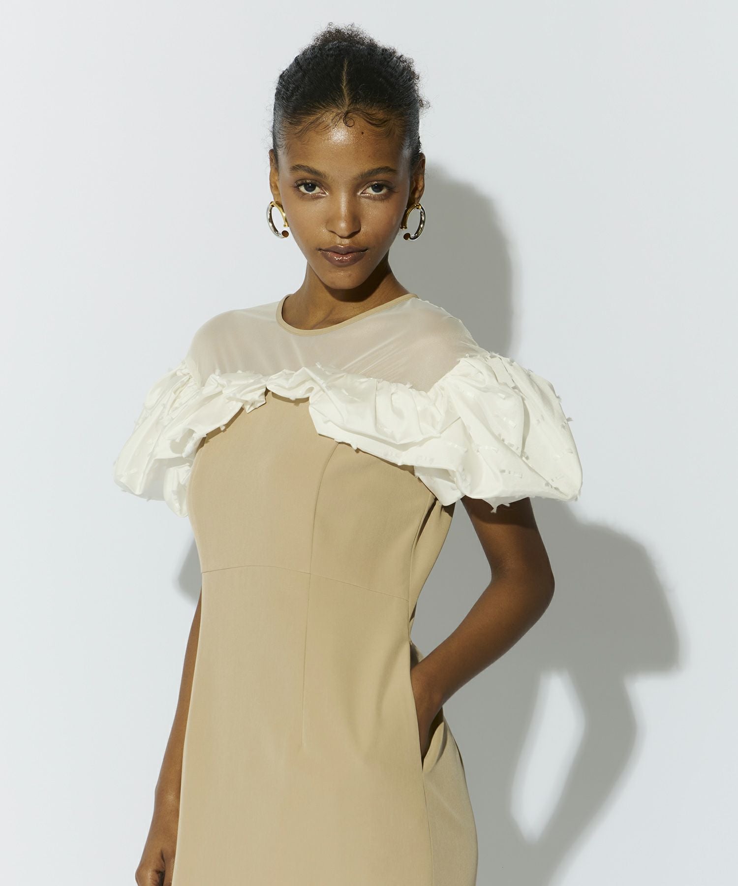 ribbon mashmallow dress | ANDRESD