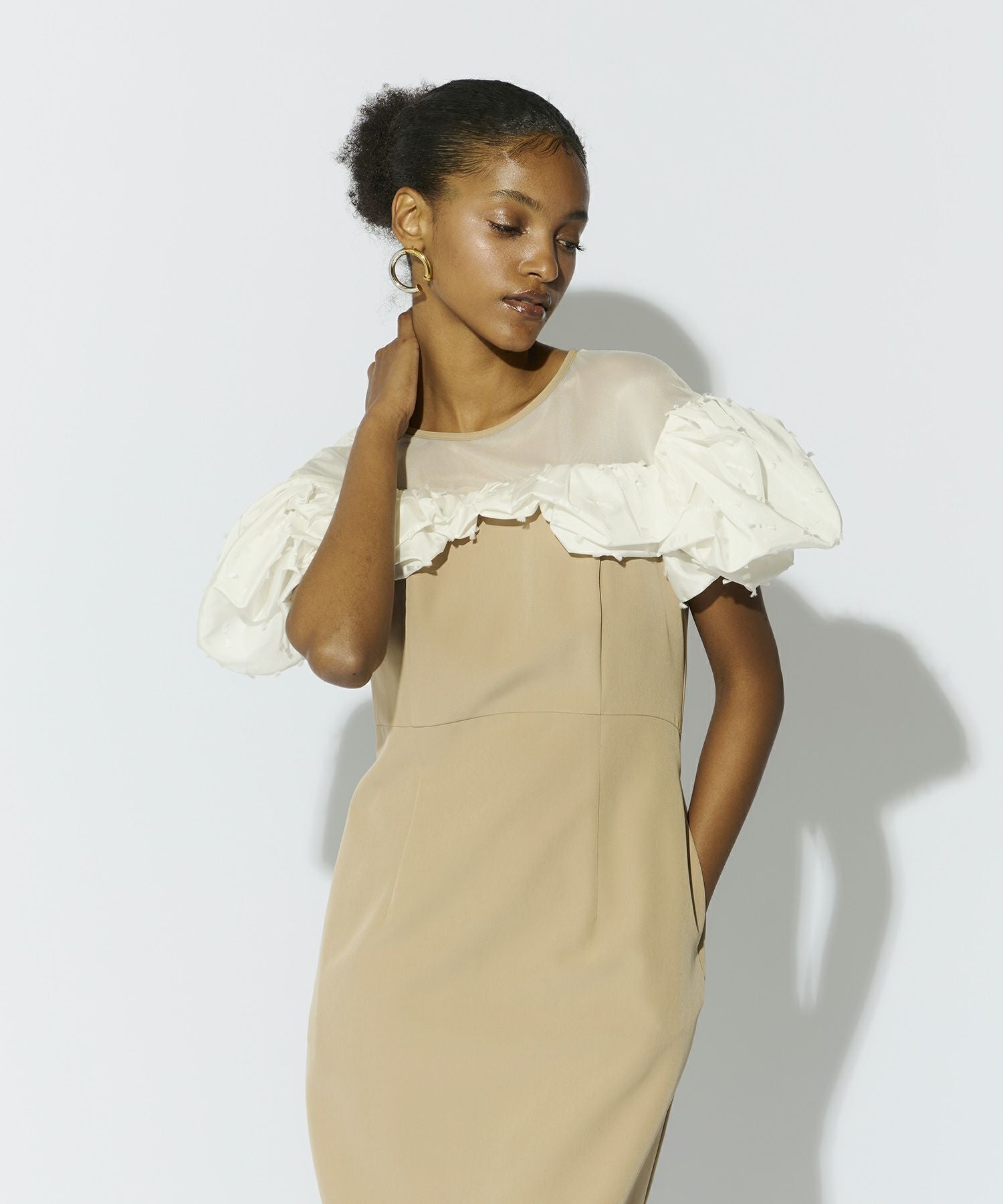 ribbon mashmallow dress | ANDRESD