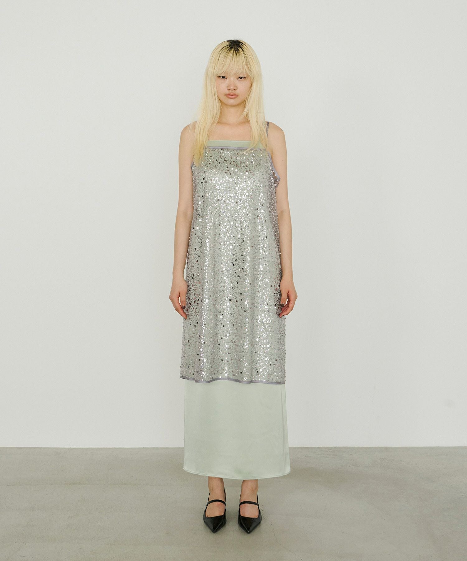 【新品未使用】andresd kirakira spangle dress kirakira spangle dress | ANDRESD
