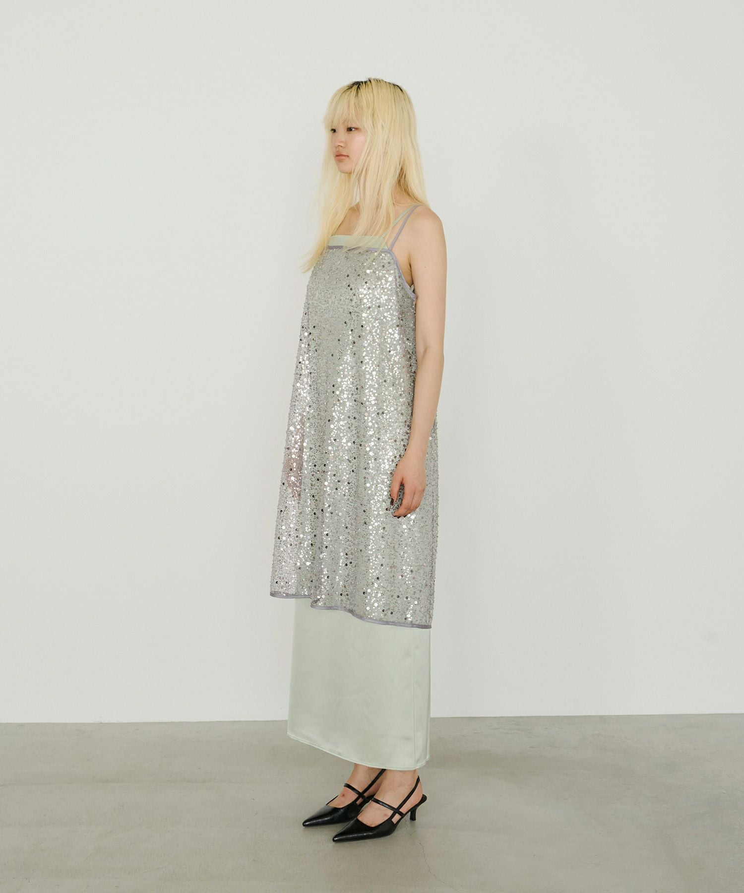 kirakira spangle dress | ANDRESD