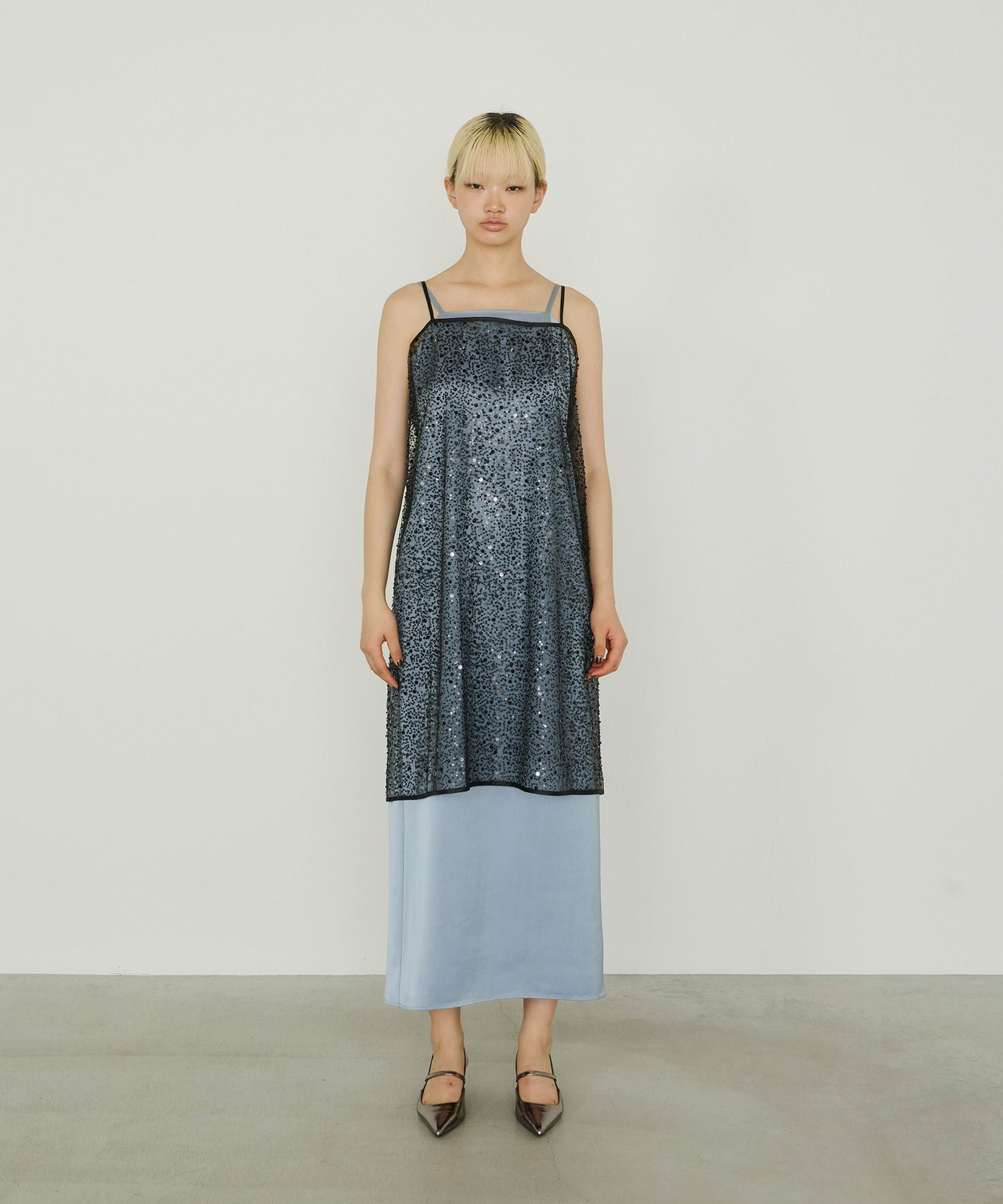 【新品未使用】andresd kirakira spangle dress kirakira spangle dress | ANDRESD
