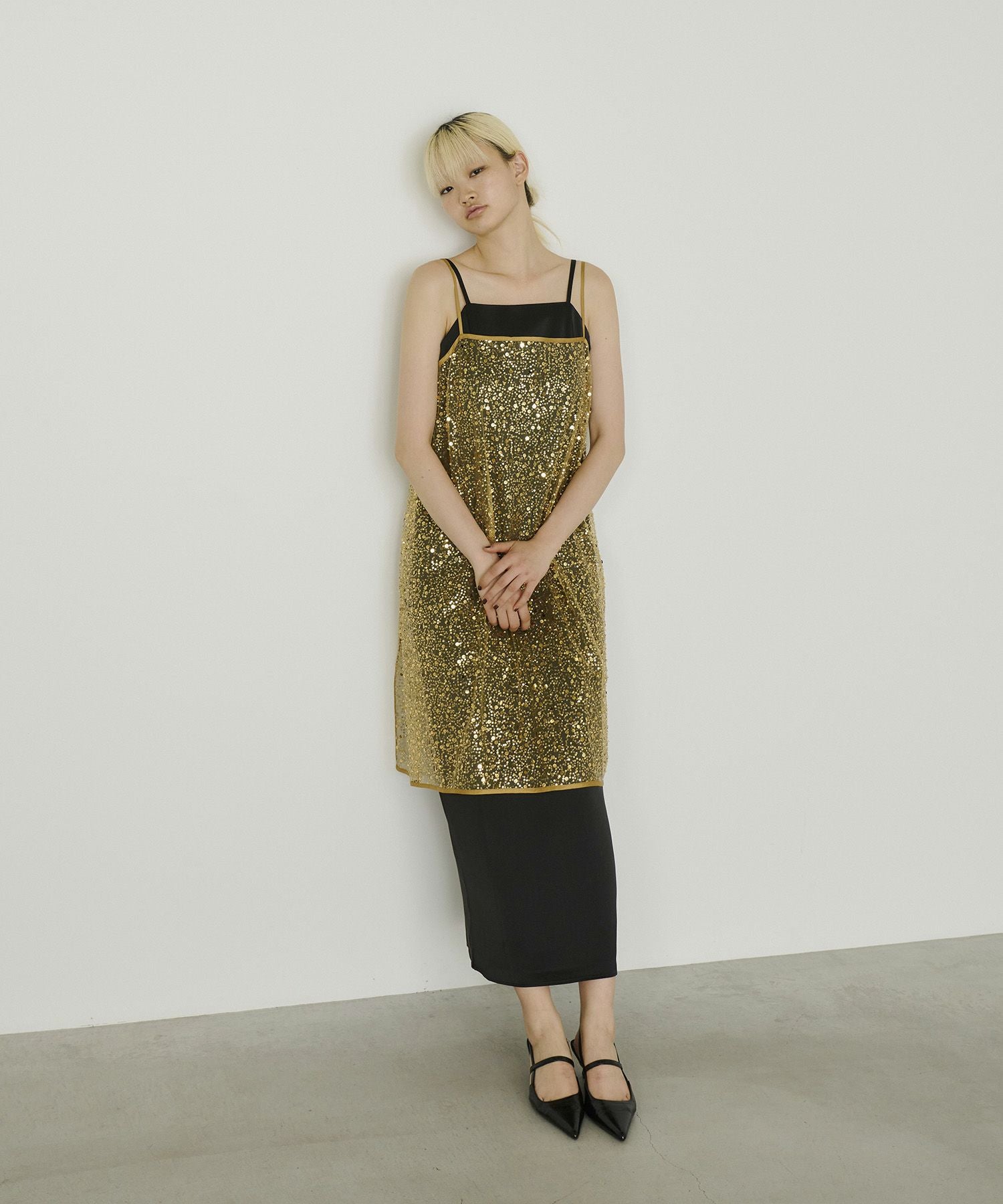 kirakira spangle dress | ANDRESD