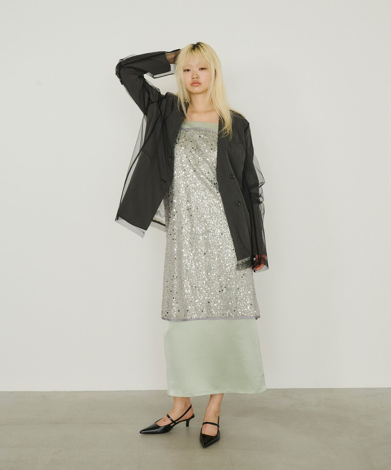 satin minimal dress | ANDRESD satin minimal dress | ANDRESD