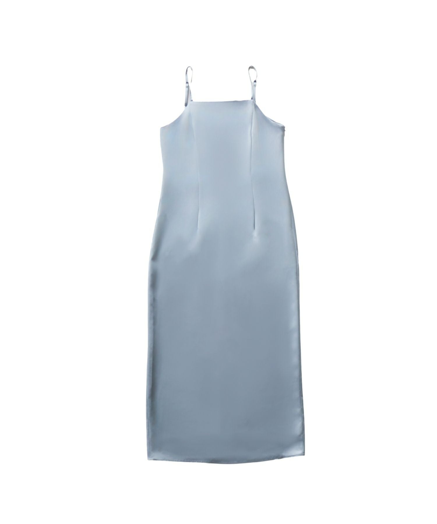 ANDRESD アンドレスド サテンミニマルドレス ライトブルー Mサイズ satin minimal dress | ANDRESD