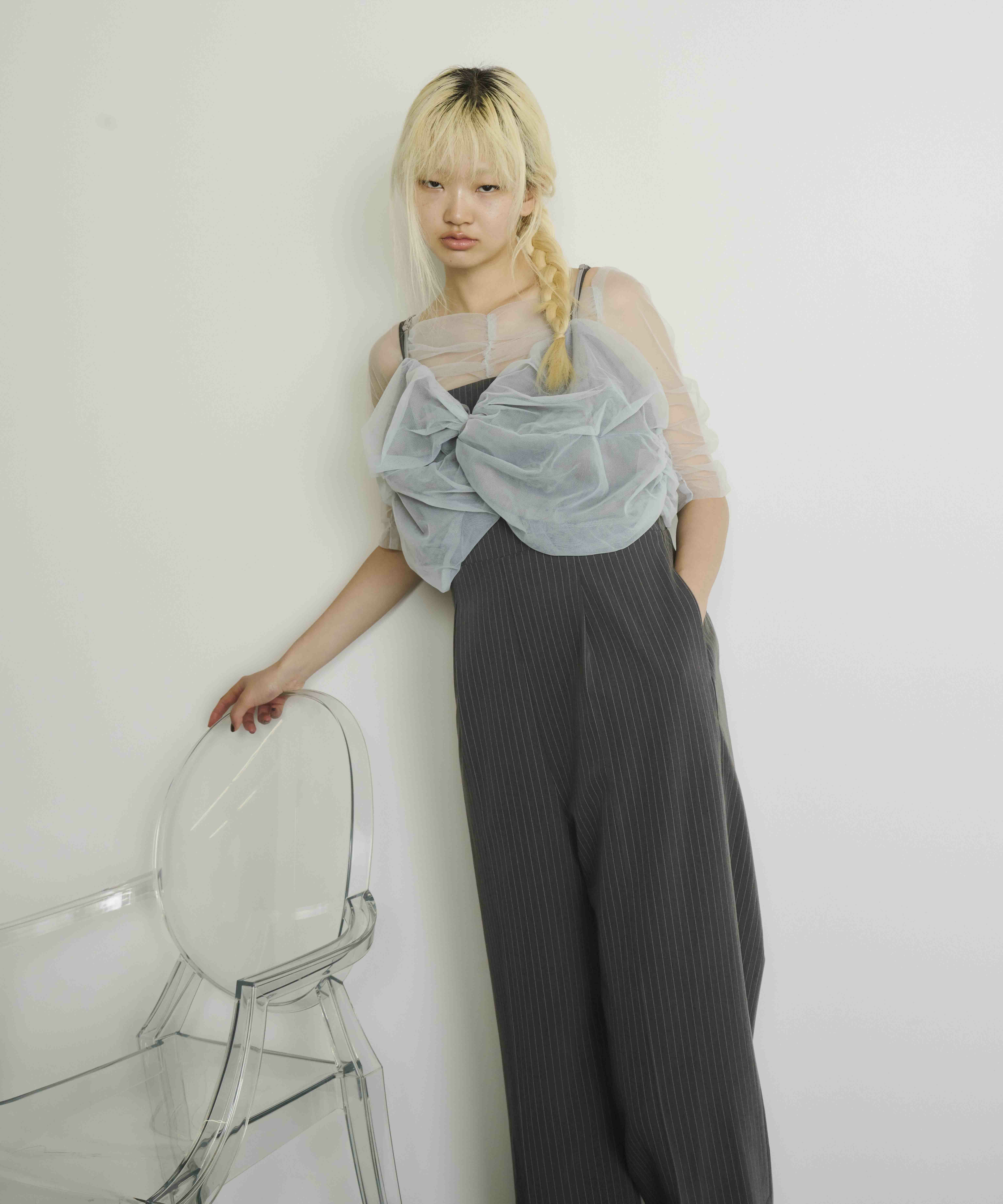 twisted bustier layered tops | ANDRESD