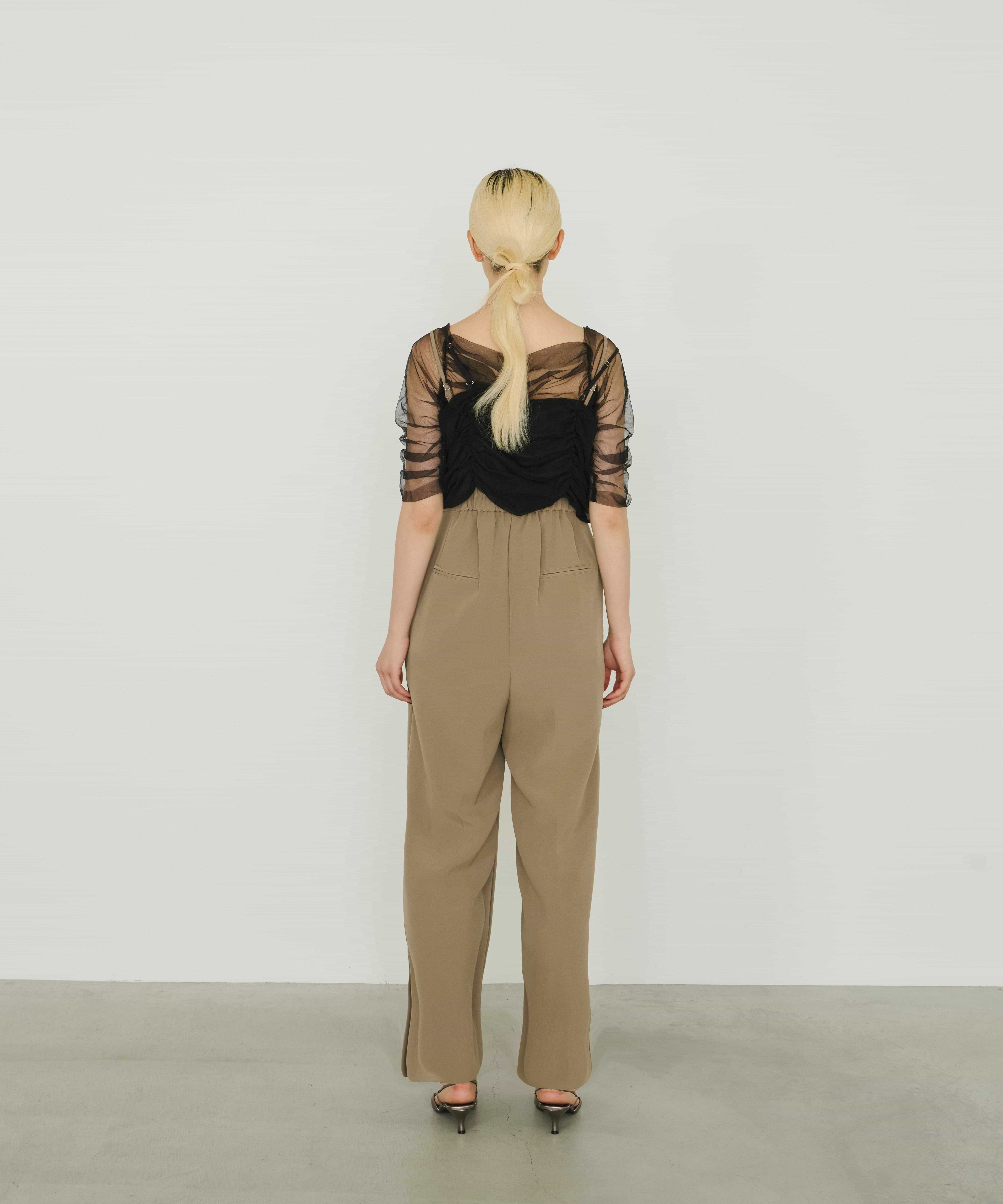 ANDRESD ツイステッドビスチェレイヤードトップス twisted bustier layered tops | ANDRESD