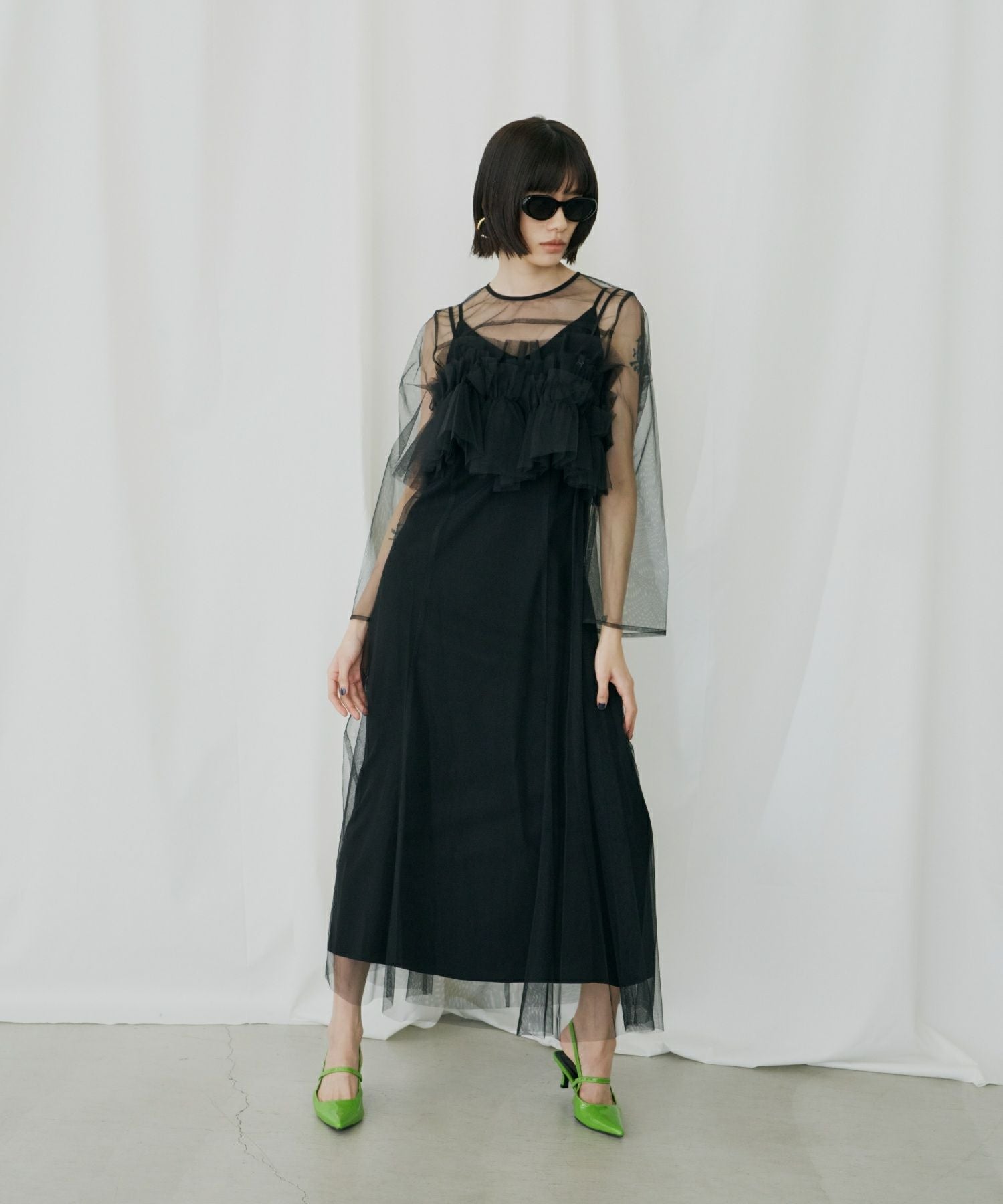 multiway volume tulle dress | ANDRESD