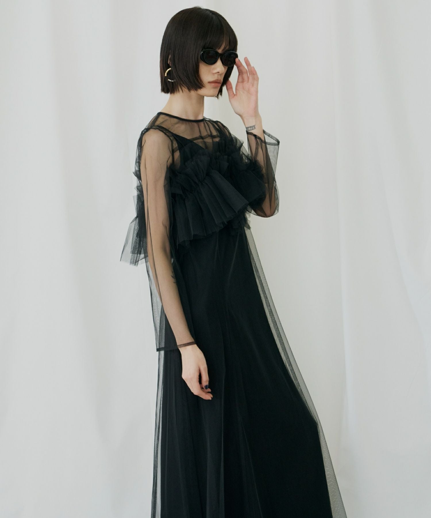 multiway volume tulle dress | ANDRESD