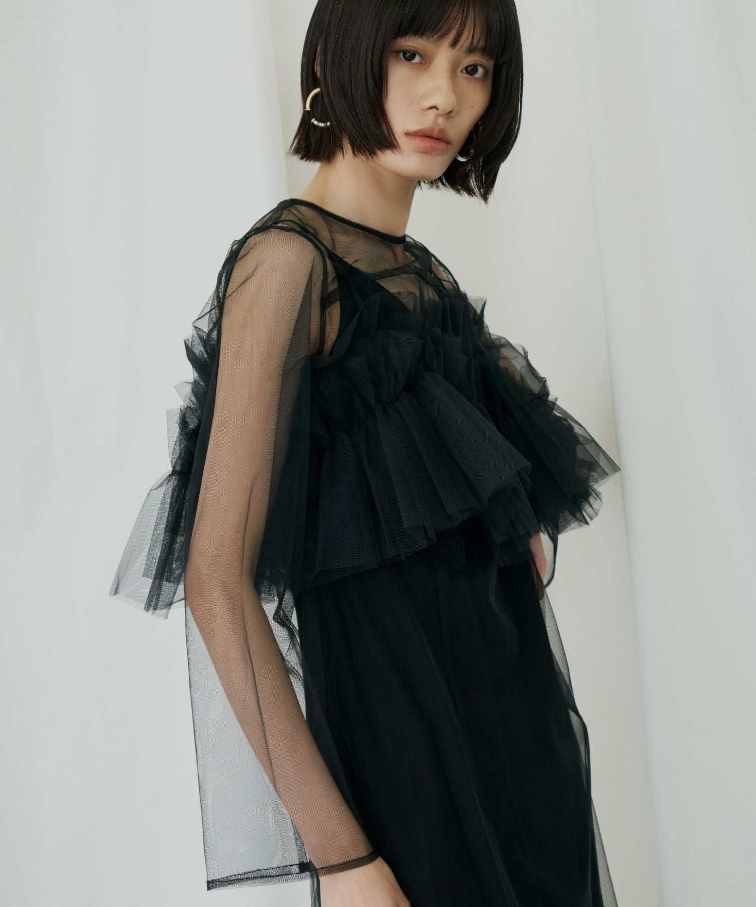 multiway volume tulle dress | ANDRESD
