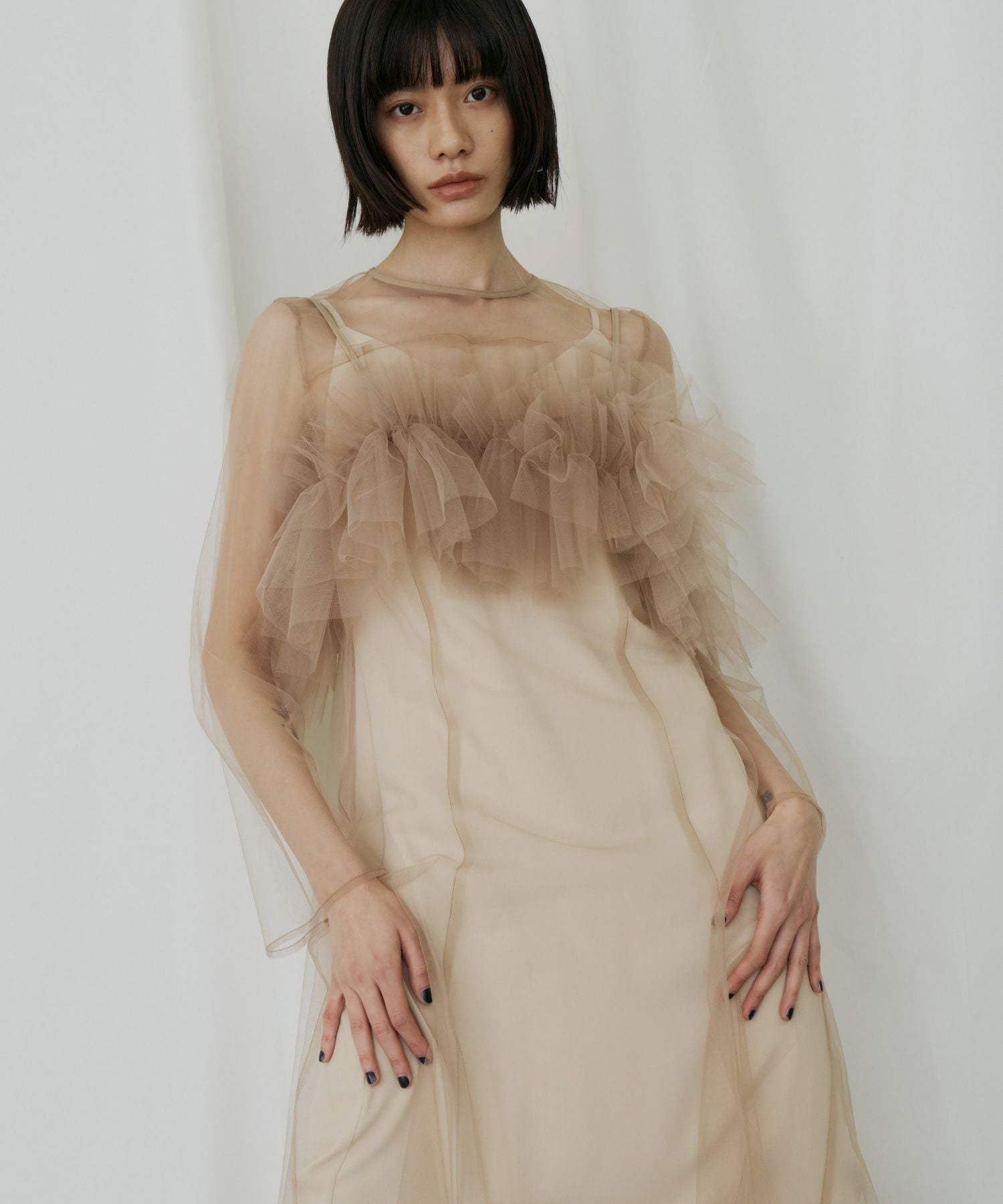 multiway volume tulle dress | ANDRESD