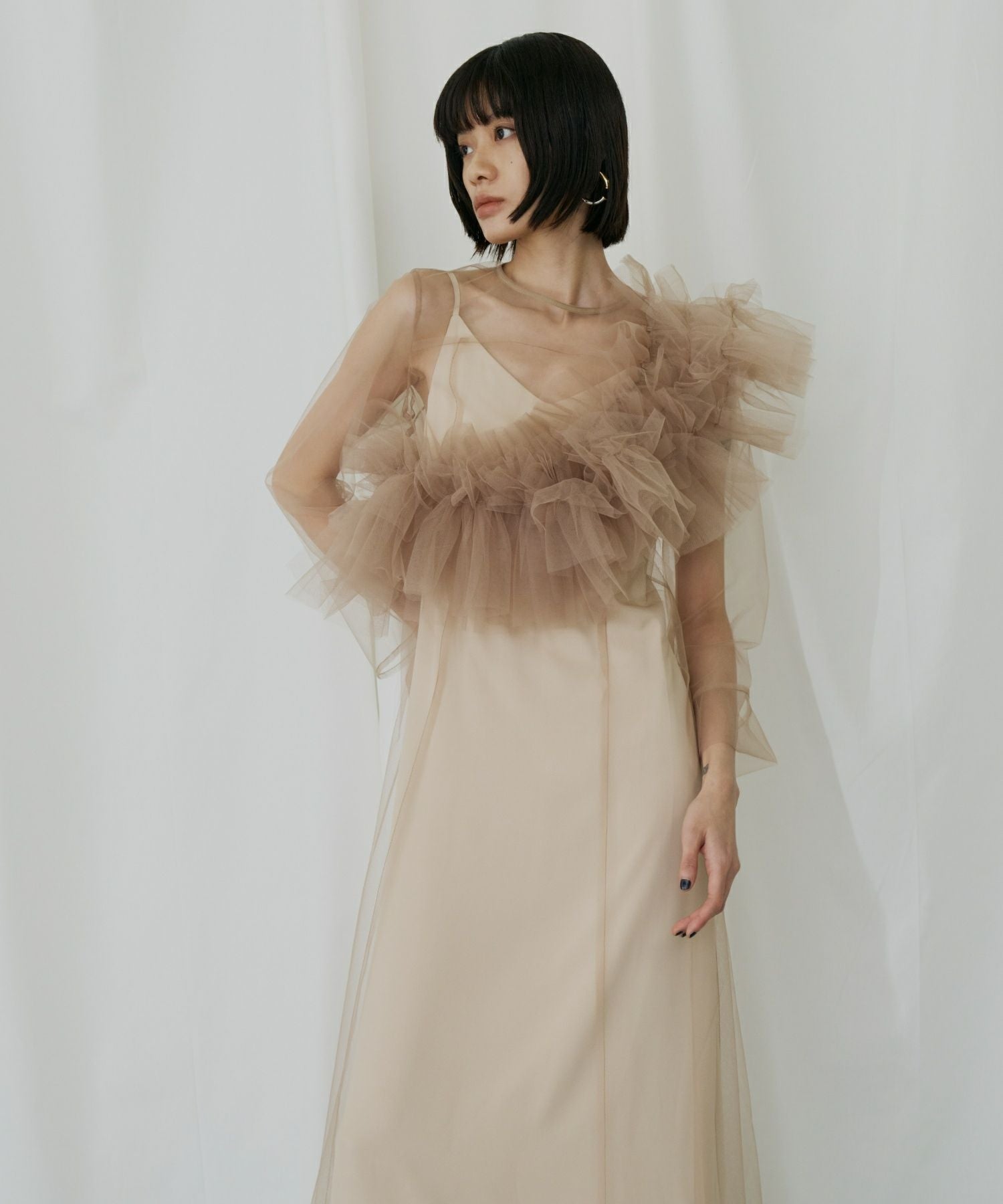 multiway volume tulle dress | ANDRESD