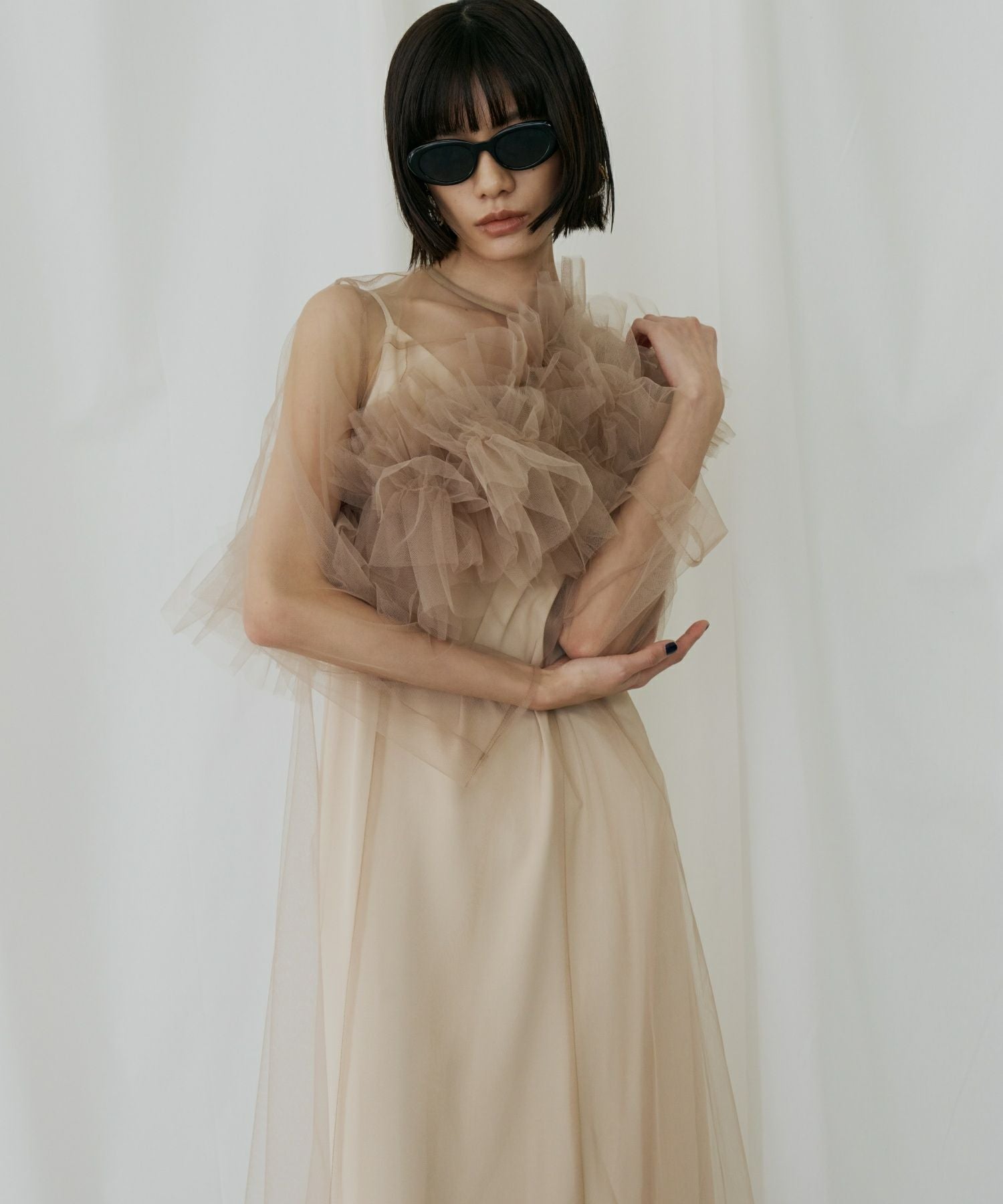 multiway volume tulle dress | ANDRESD