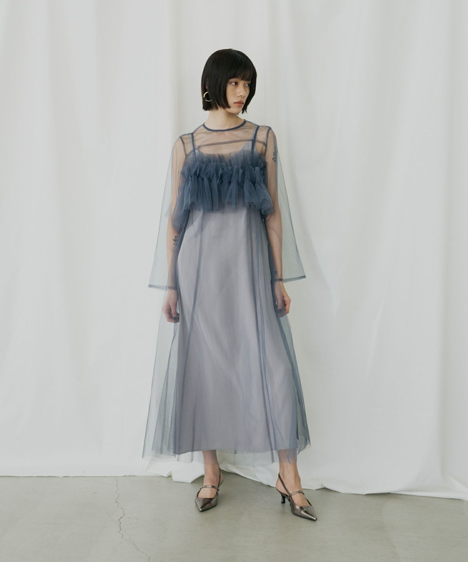multiway volume tulle dress | ANDRESD