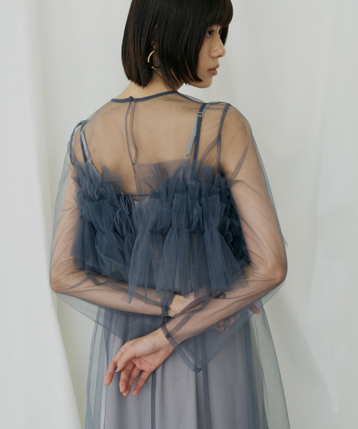 multiway volume tulle dress | ANDRESD
