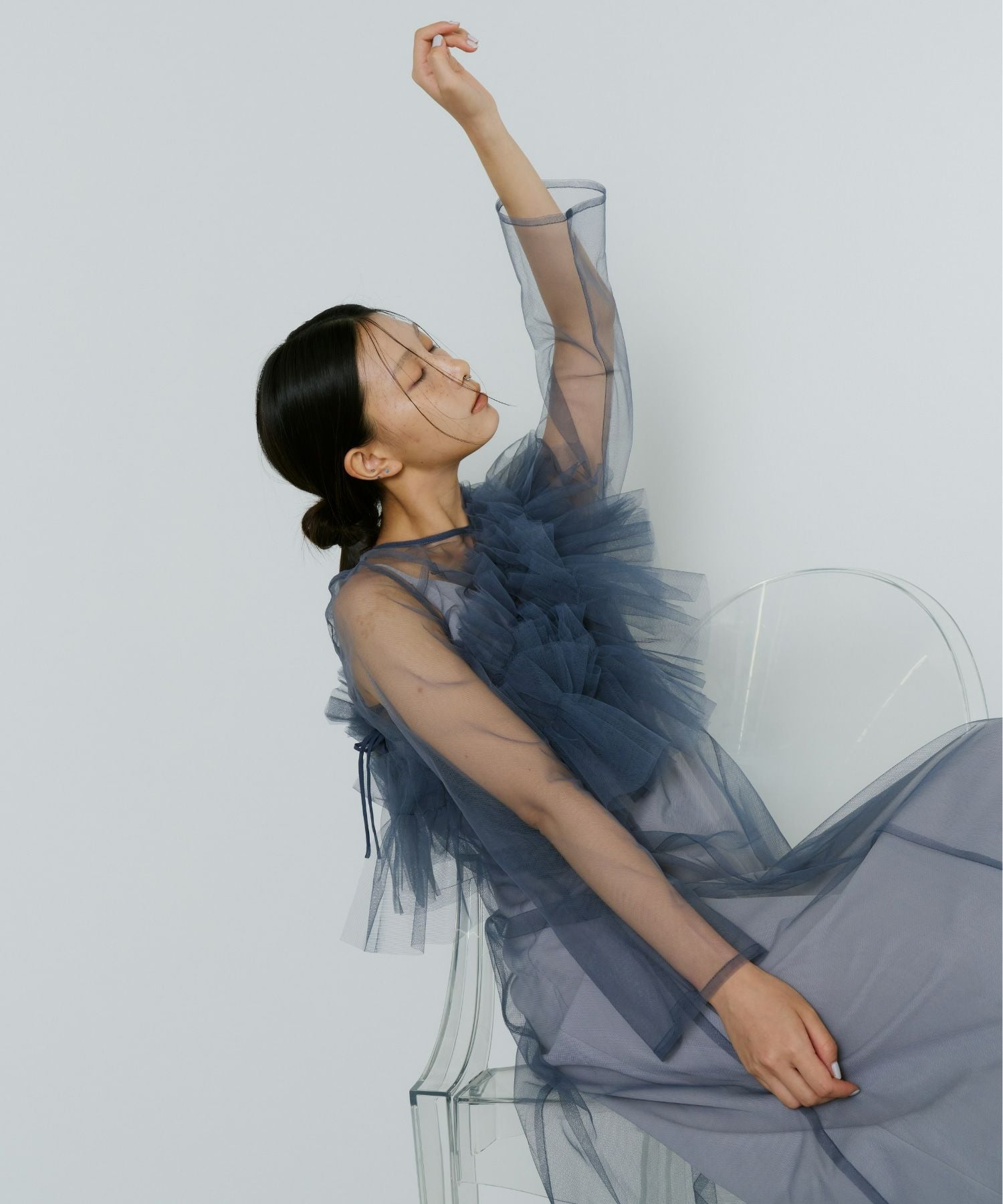 multiway volume tulle dress | ANDRESD