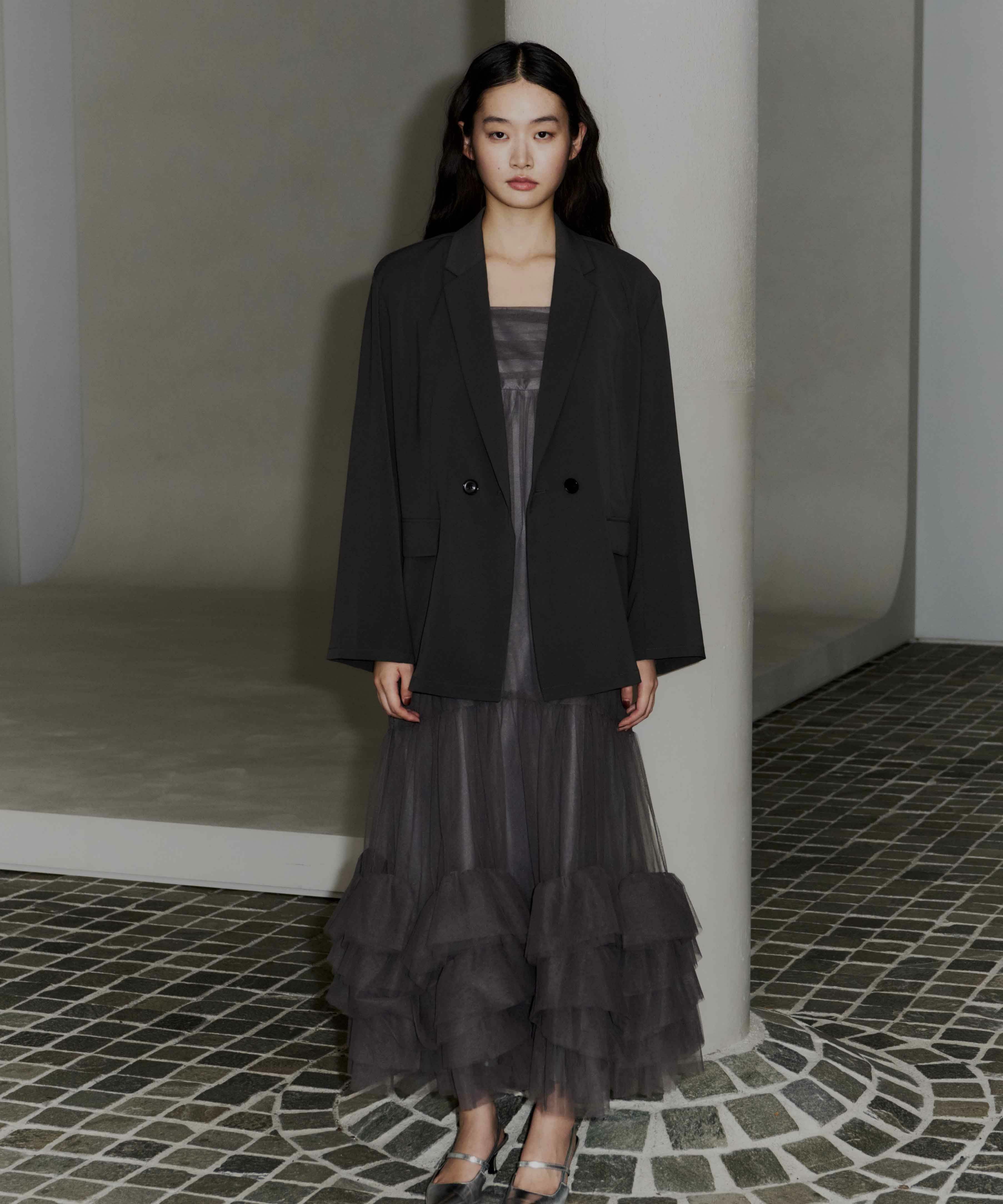 【andresd】volume tulle jacket set dress volume tulle jacket set dress | ANDRESD