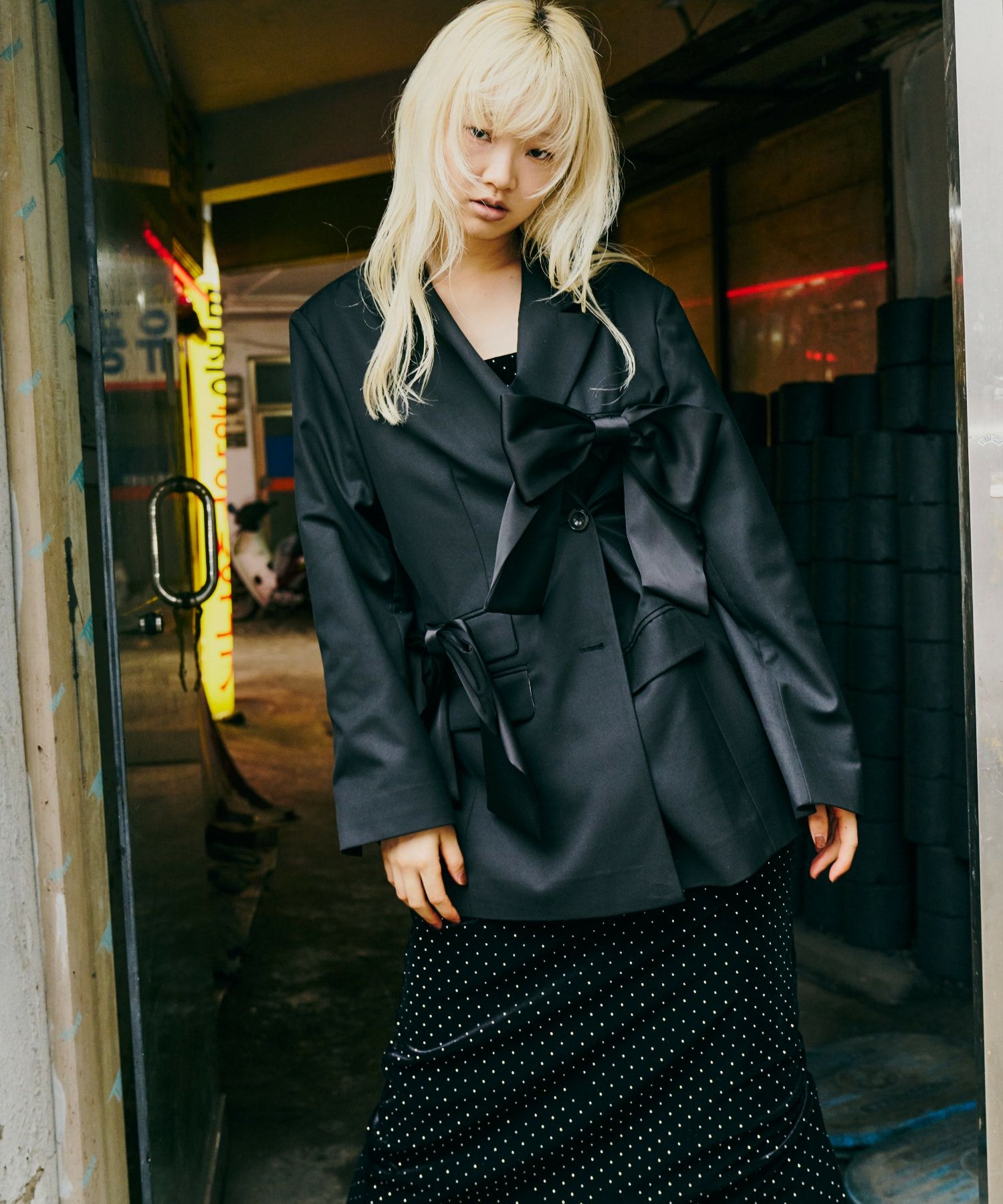 for ribbon lover jacket | ANDRESD