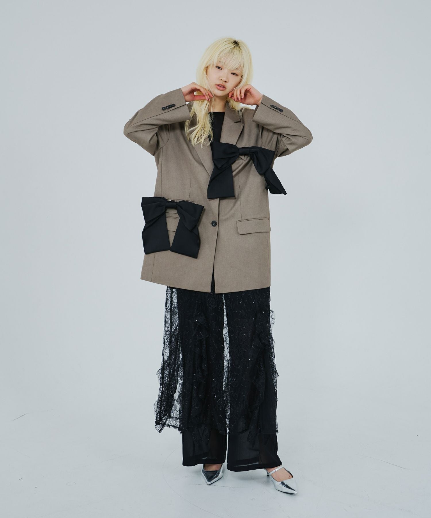 ANDRESD　for ribbon lover jacket リボンジャケット フォーリボンラバージャケット / for ribbon lover jacket（テーラード