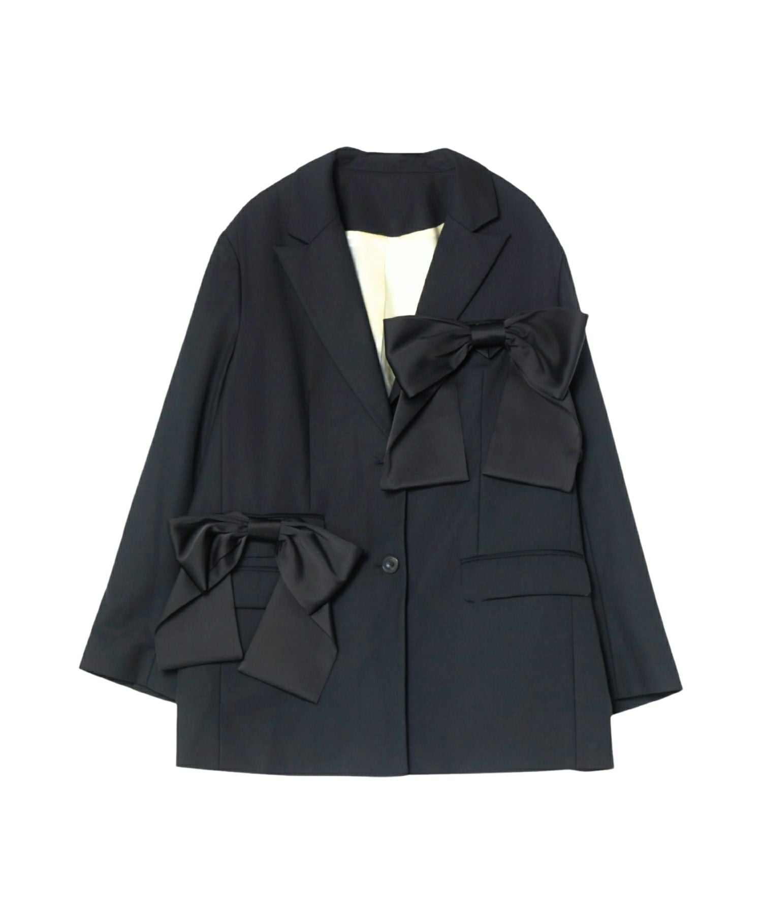 niana ANDRESD フォーリボンラバージャケット ベージュ M リボン for ribbon lover jacket | ANDRESD