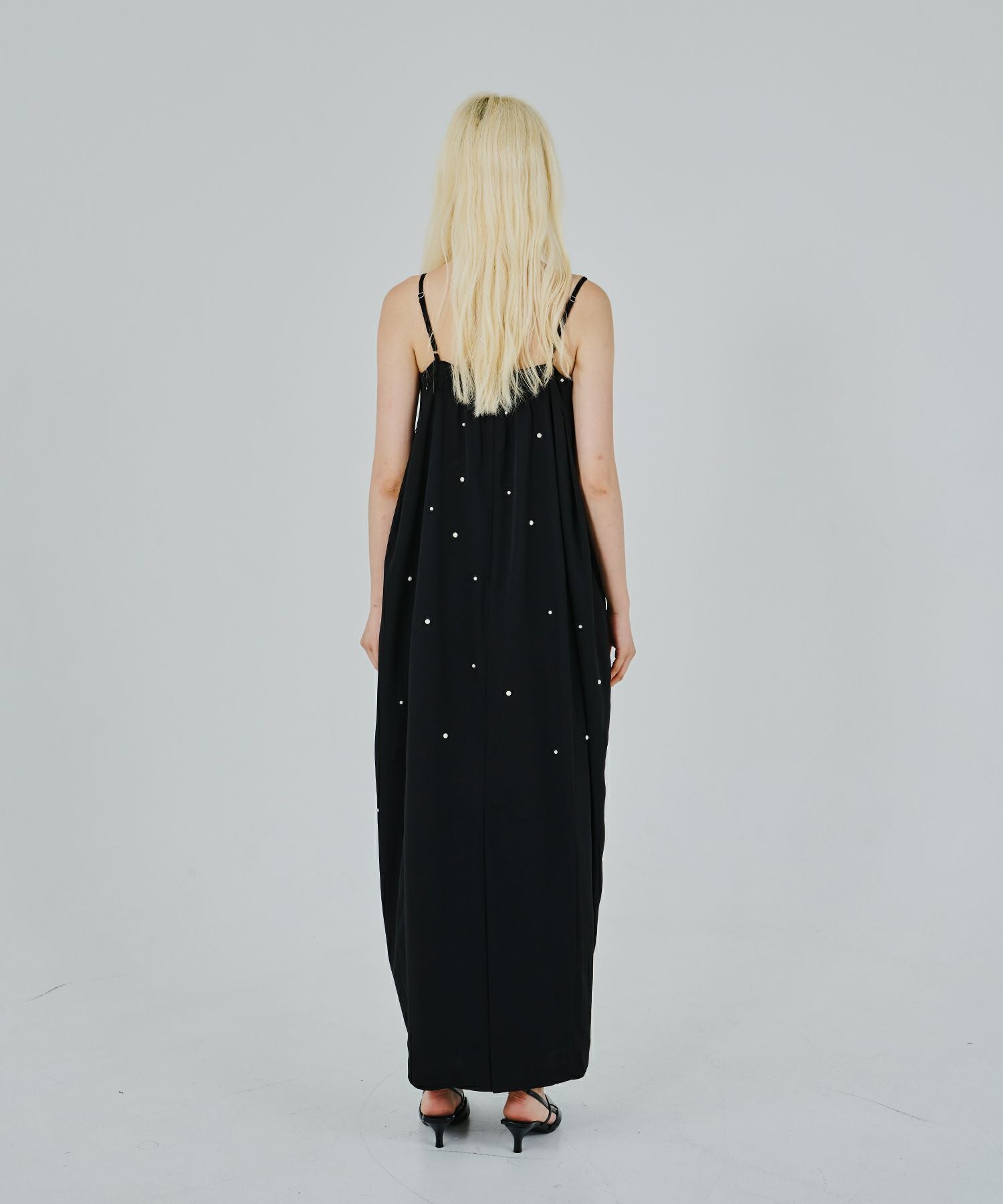 【y 】ANDRESD オーバルフォルムパールドレス oval form pearl dress | ANDRESD
