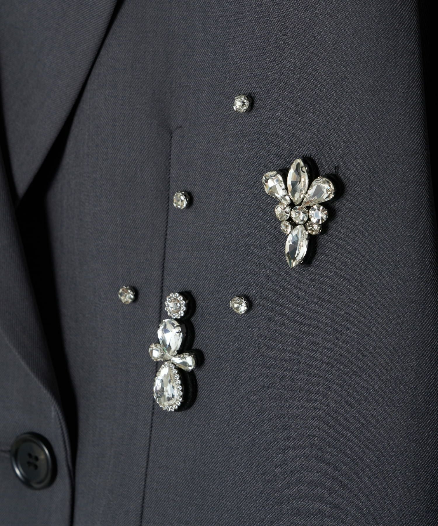 jewels shine boxy jacket | ANDRESD