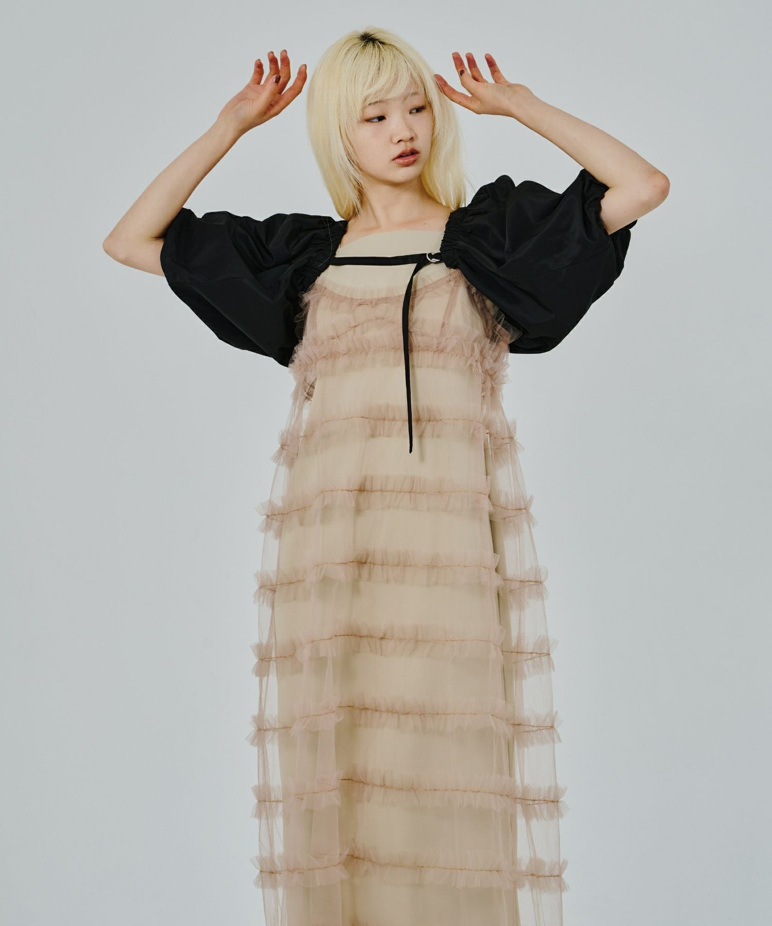 volume puff over sleeve | ANDRESD