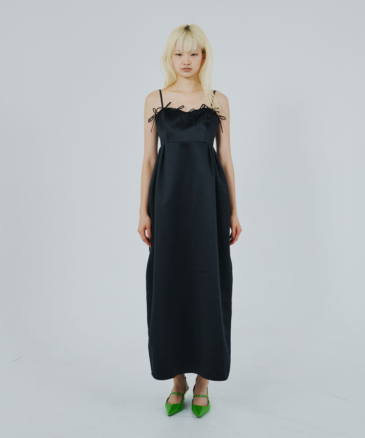 ANDRÉSD ／ ribbons puffy volume dress ribbons puffy volume dress | ANDRESD