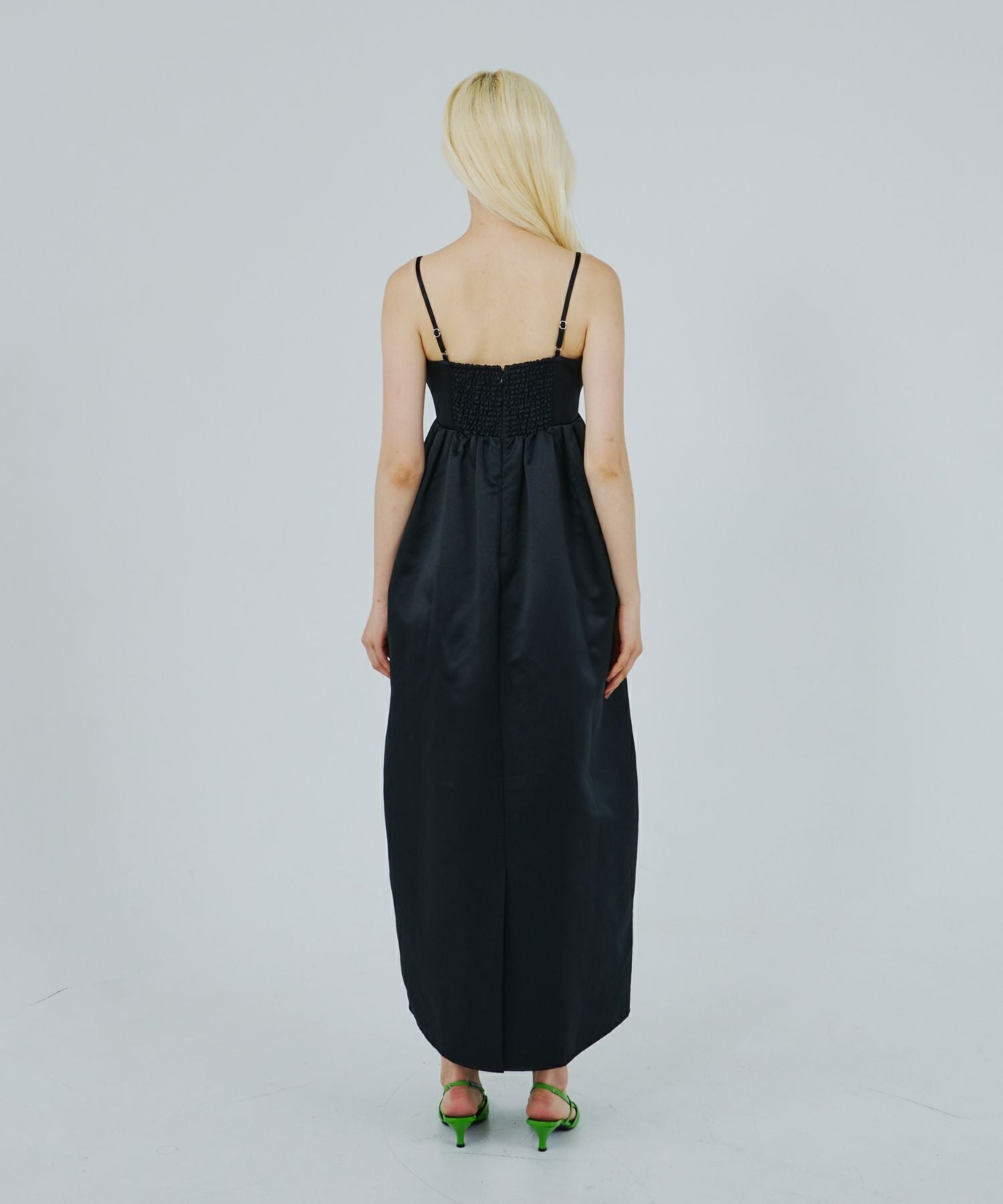 ribbons puffy volume dress | ANDRESD