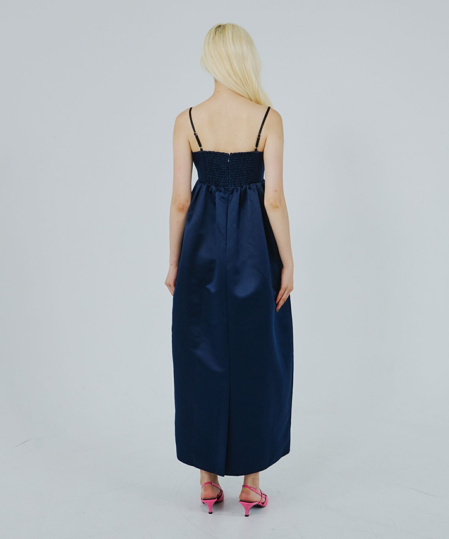 ribbons puffy volume dress | ANDRESD