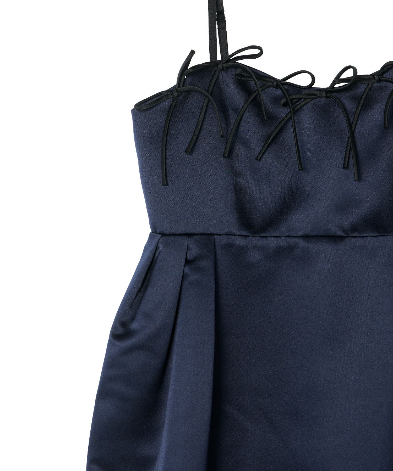 ribbons puffy volume dress | ANDRESD
