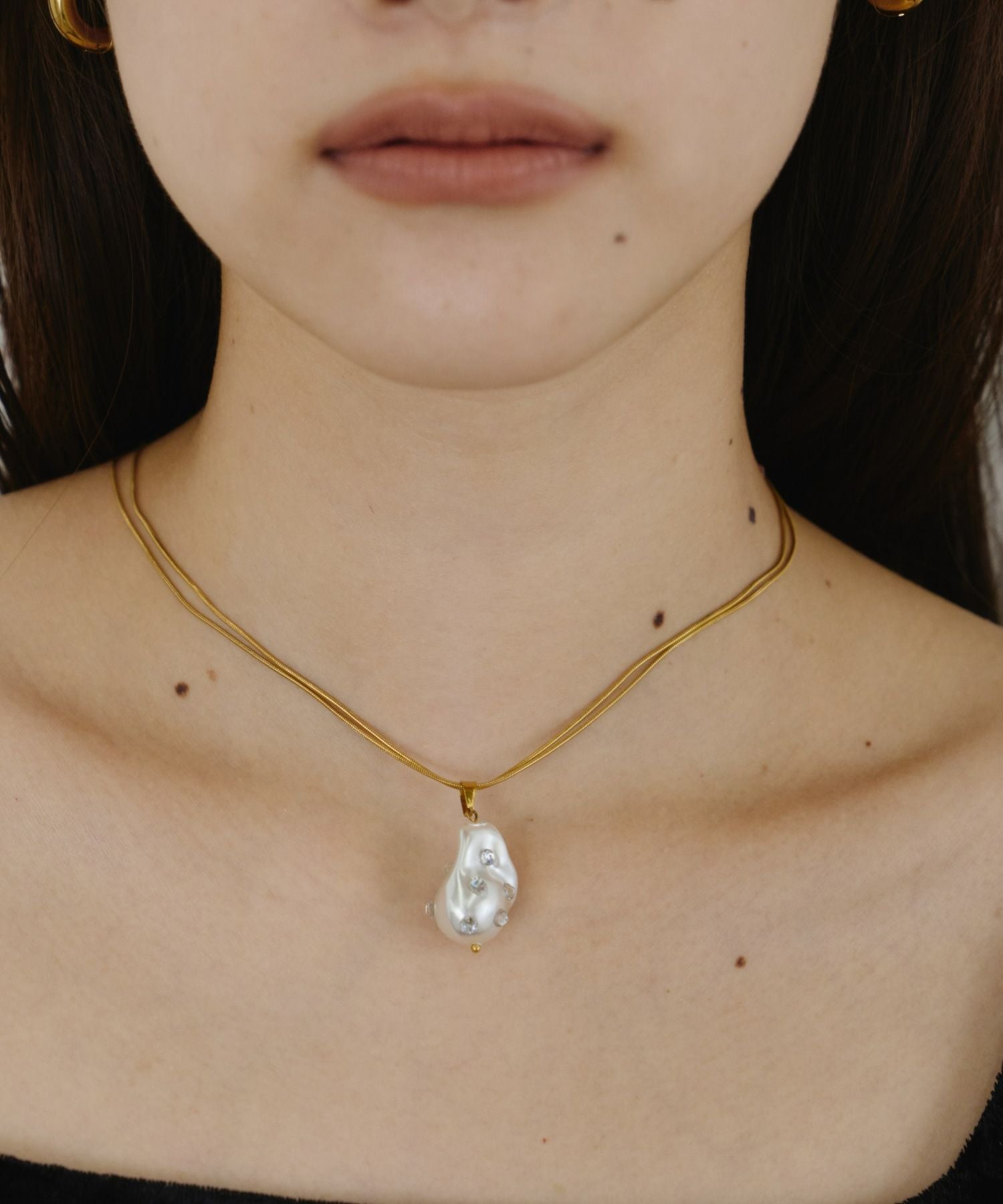 baroque pearl necklace | ANDRESD