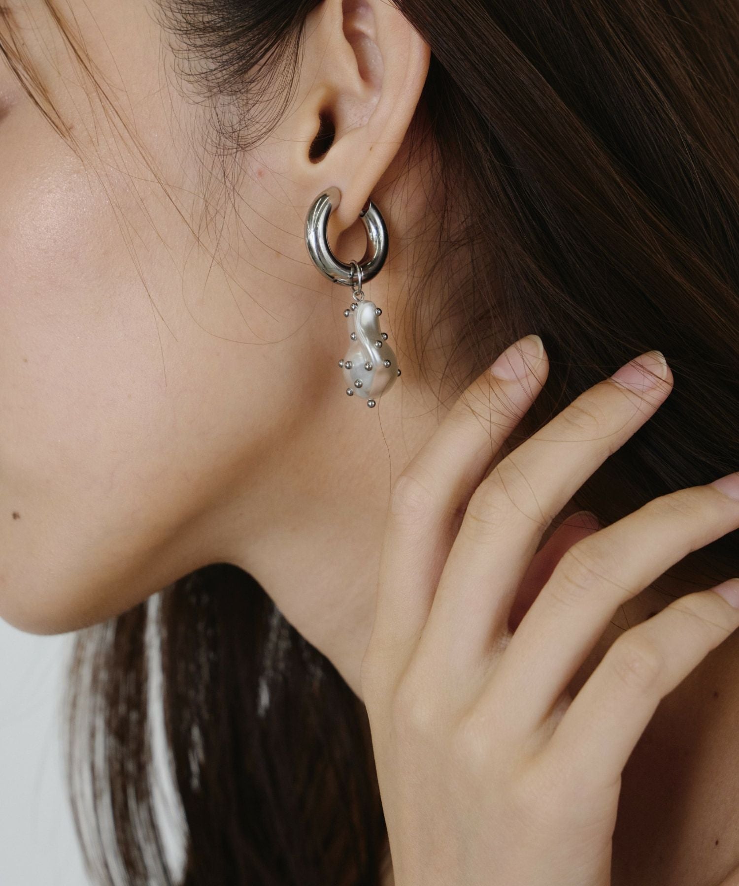 baroque pearl pierce | ANDRESD