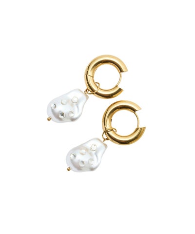 baroque pearl pierce | ANDRESD
