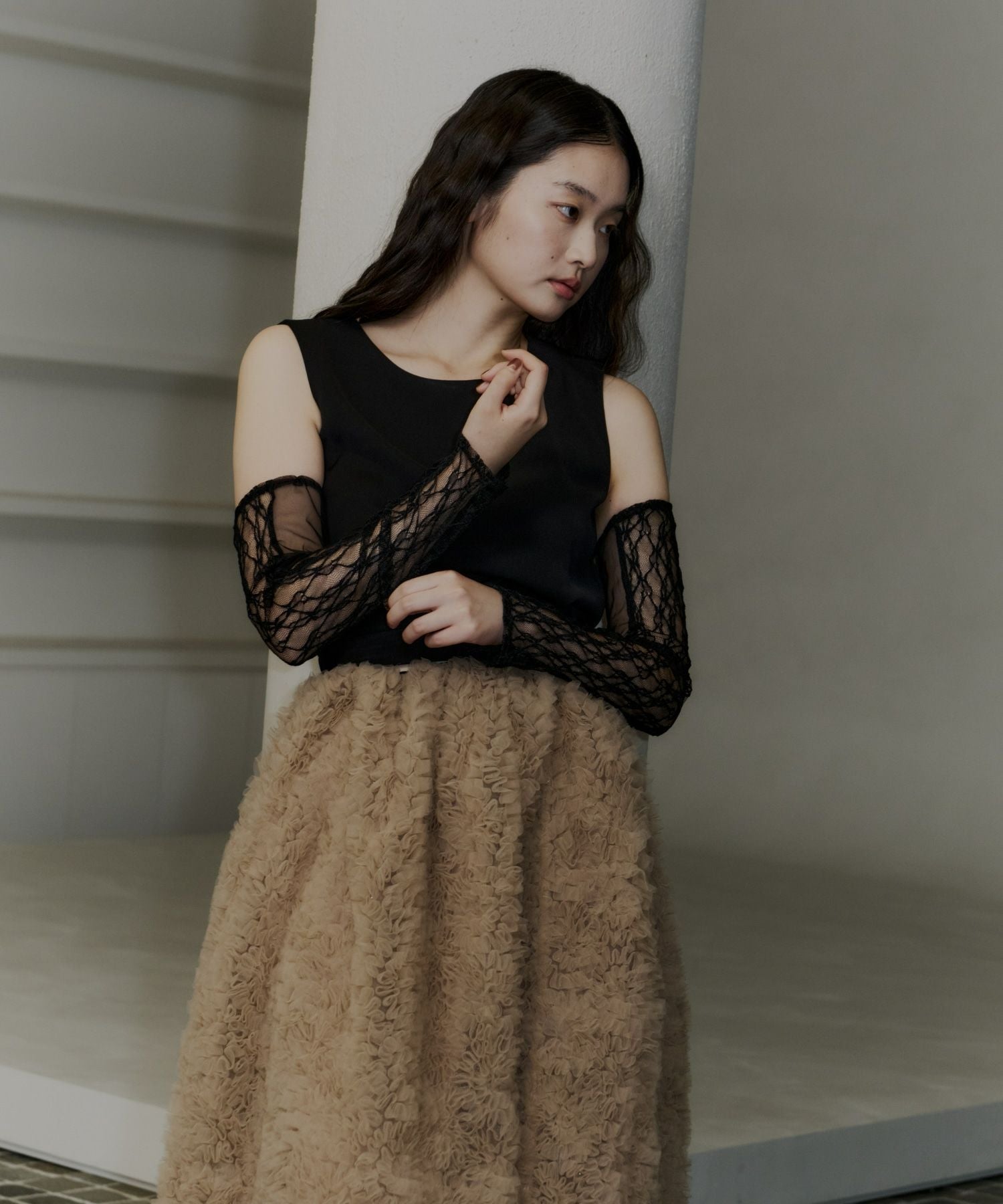 lace arm cover | ANDRESD