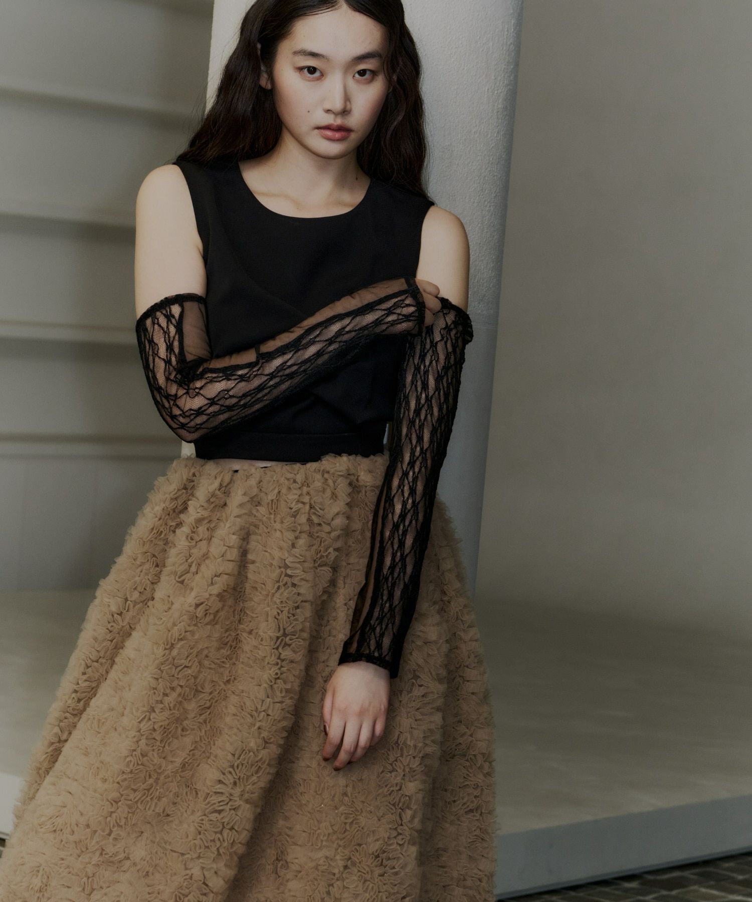 lace arm cover | ANDRESD