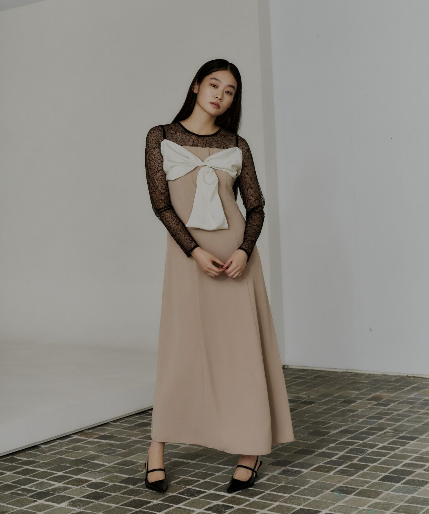 big ribbon dress | ANDRESD