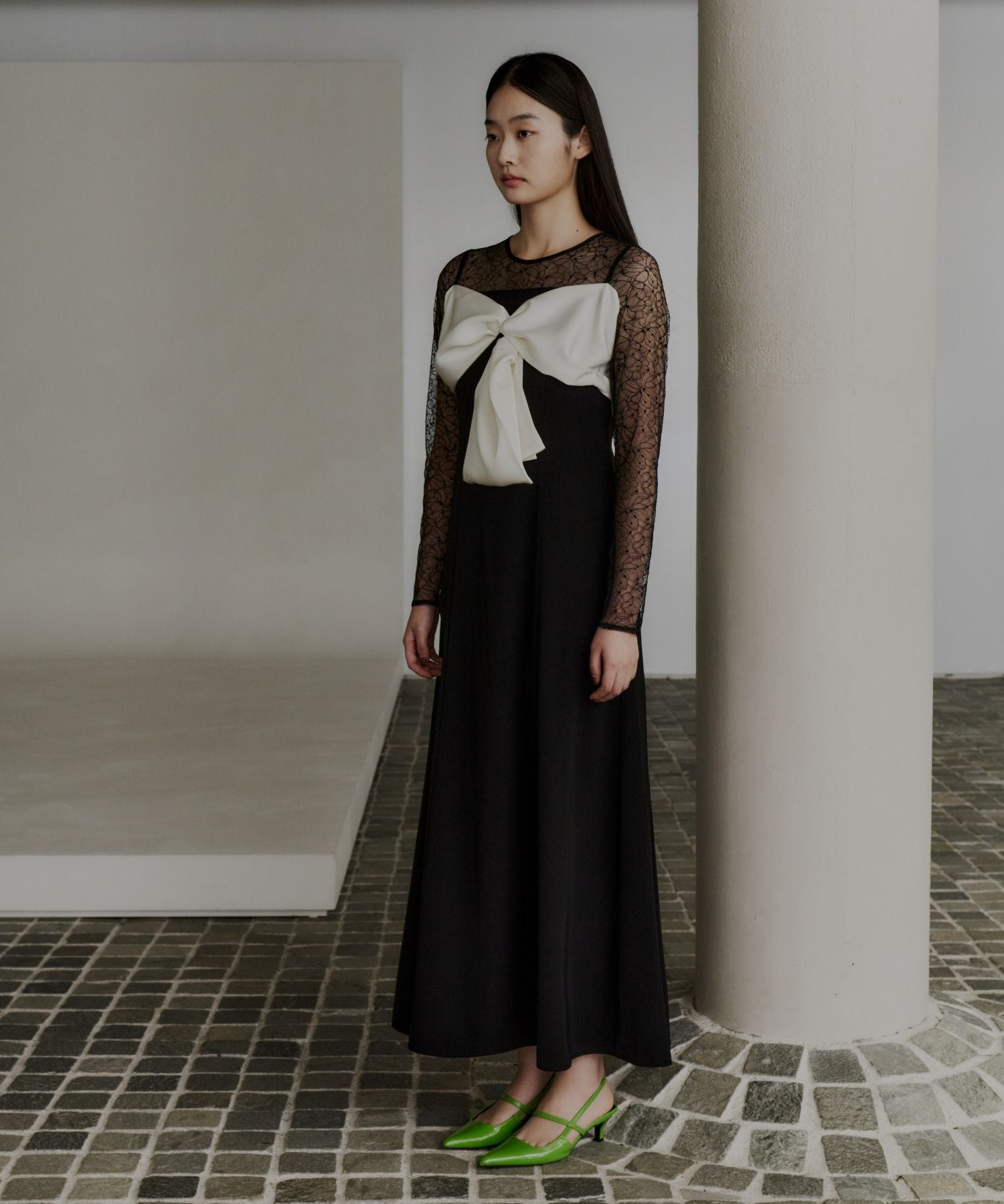 big ribbon dress | ANDRESD