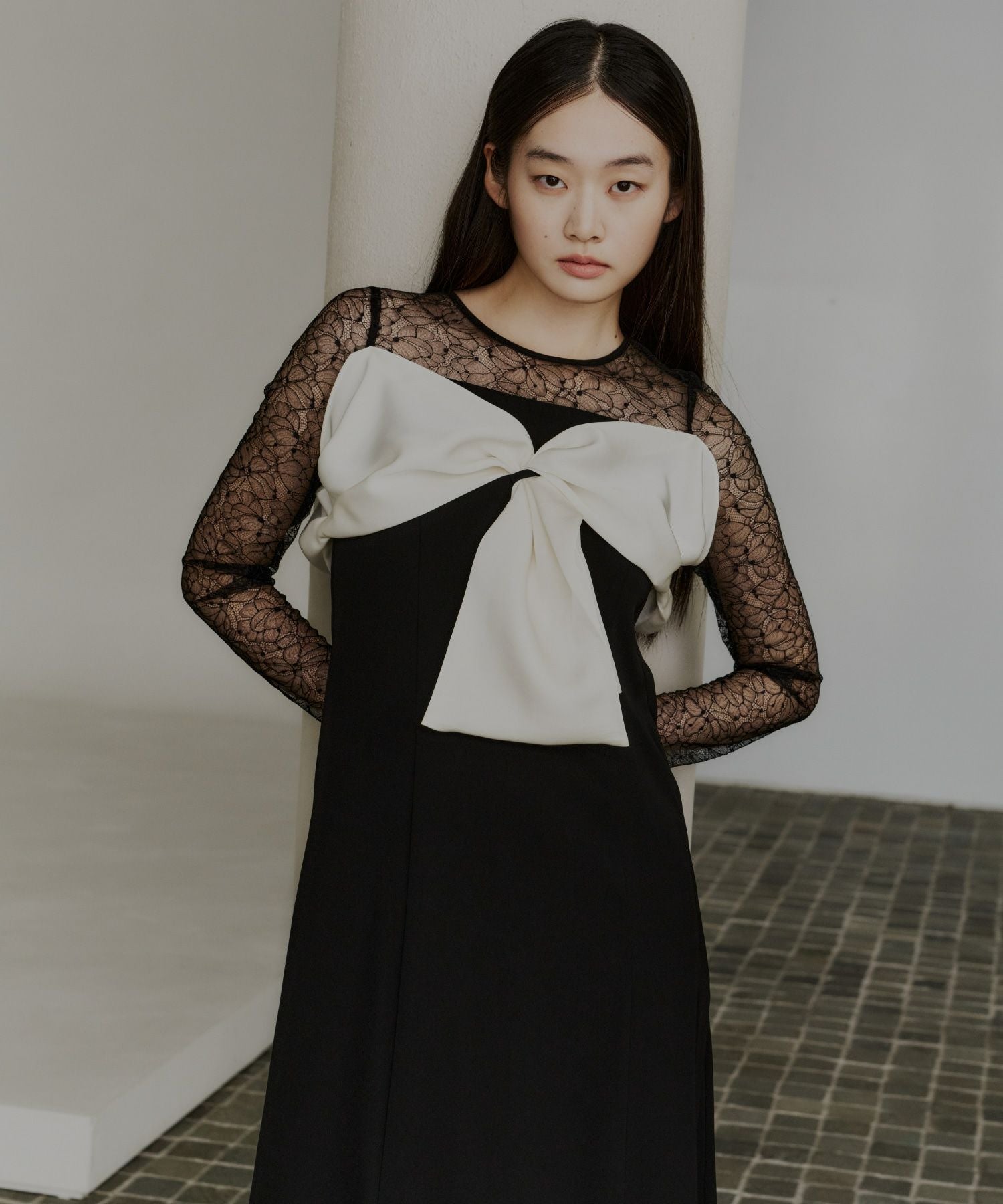 ANDRESD アンドレスド big ribbon dress リボンドレス big ribbon dress | ANDRESD