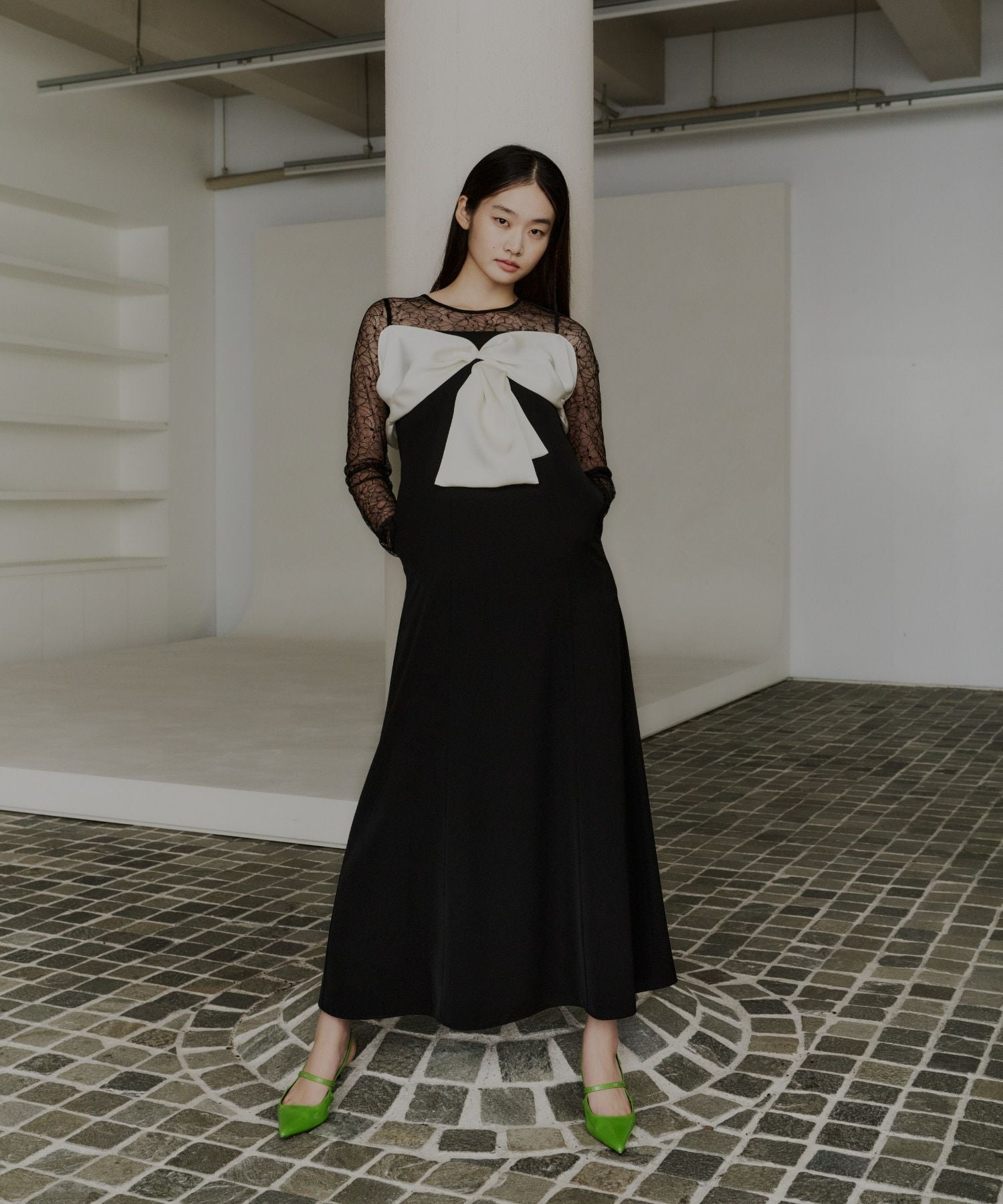 big ribbon dress | ANDRESD