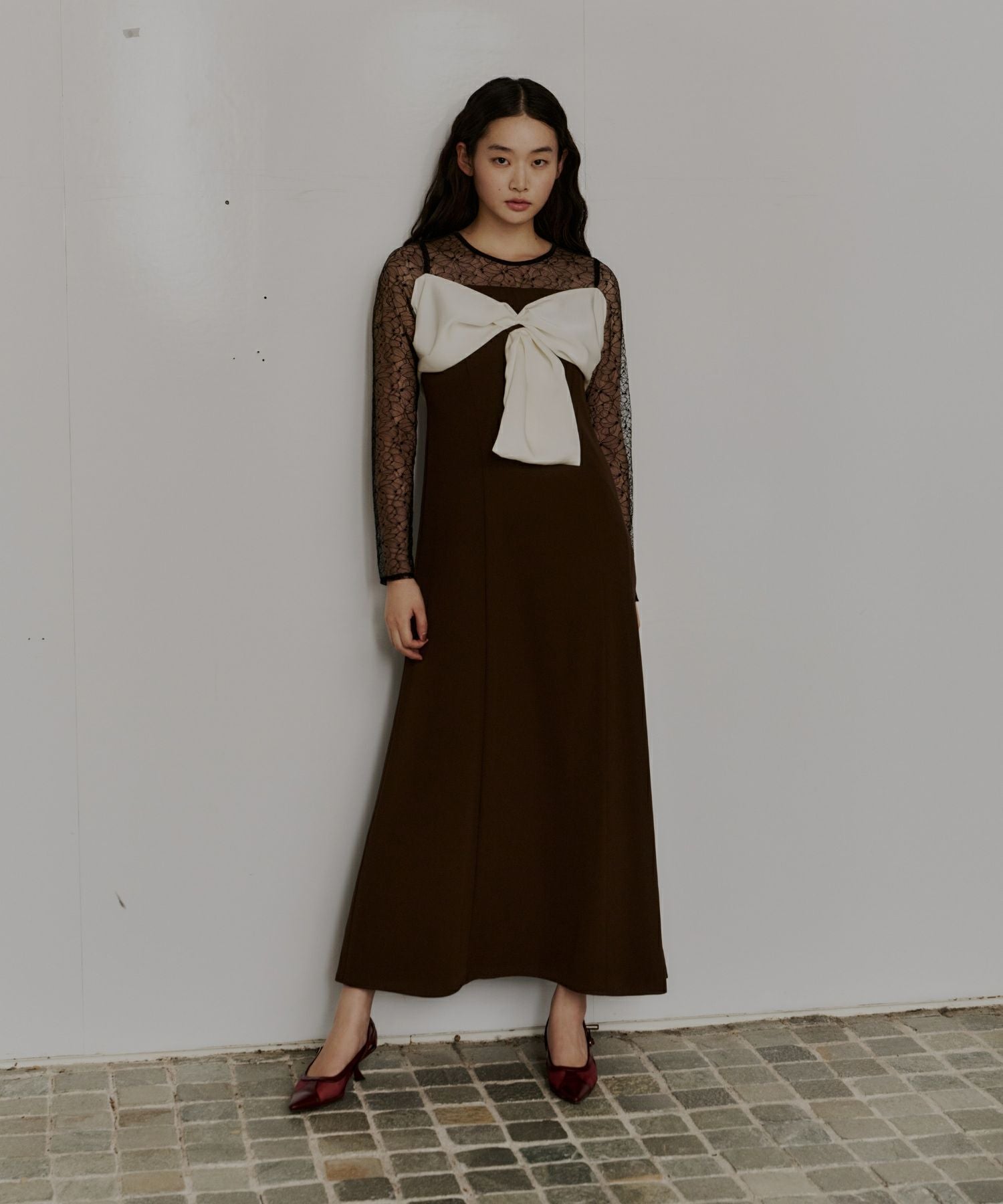 big ribbon dress | ANDRESD