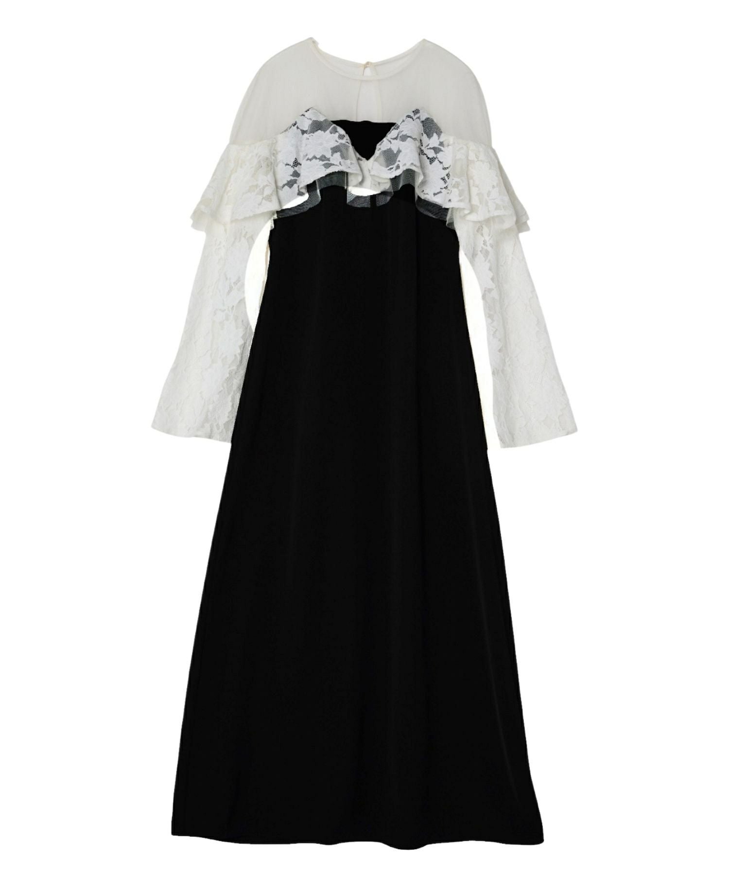 lace raffle dress | ANDRESD