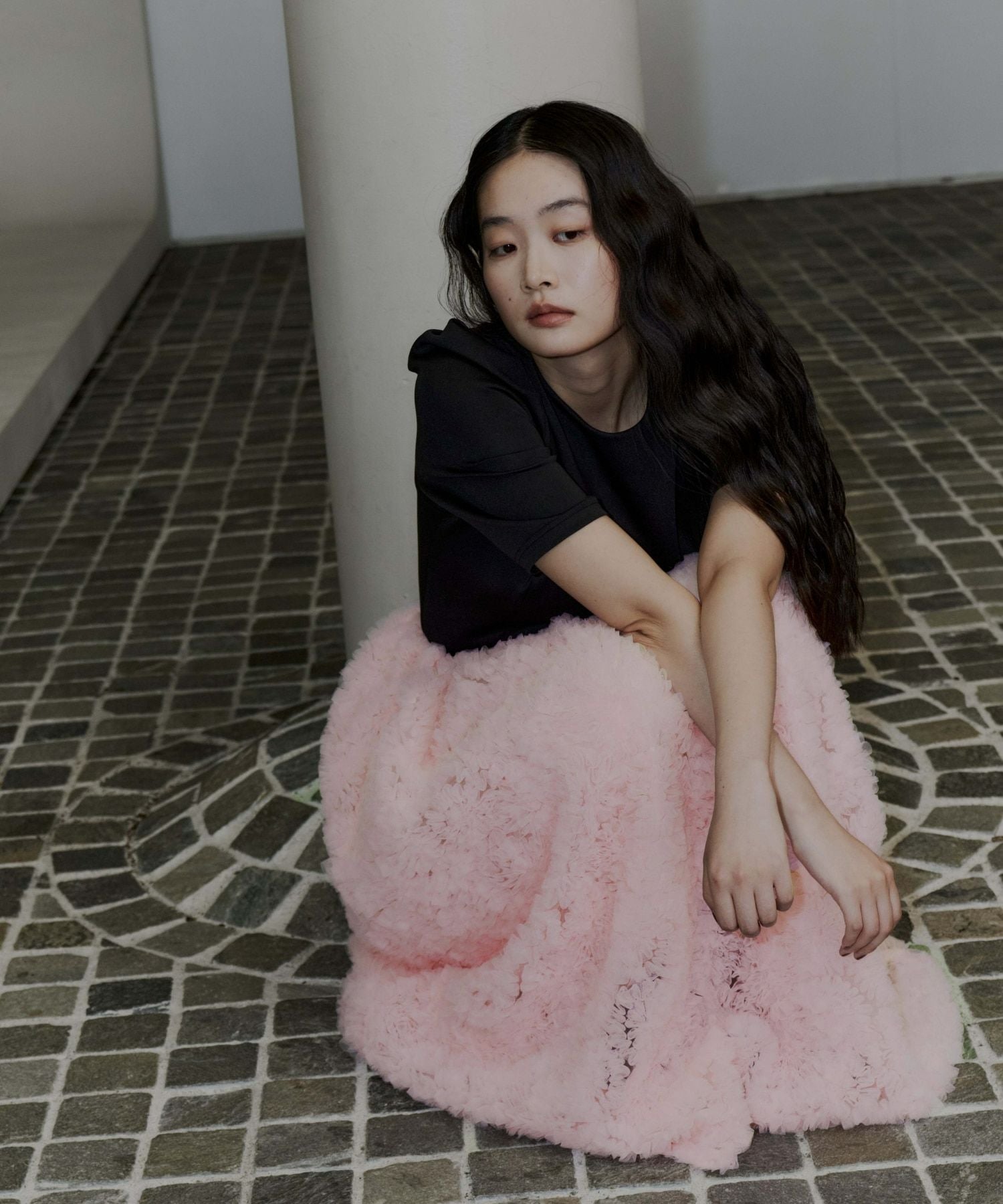 mocomoco set up half sleeve dress | ANDRESD